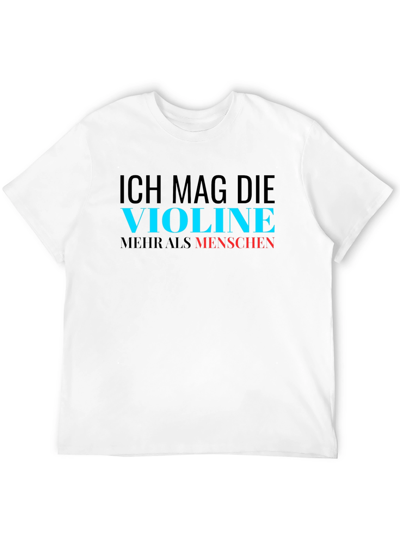 Violin Lover T-Shirt - Ich Mag Die Violine