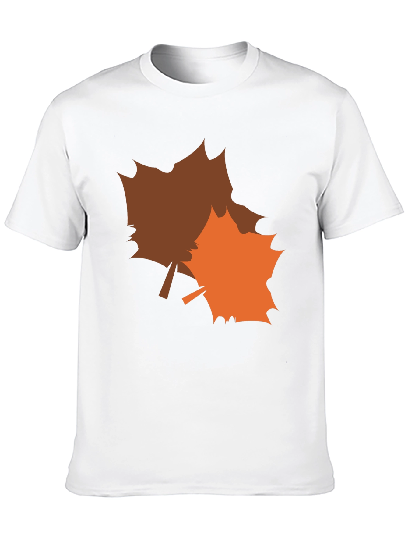 Fall Leaves Graphic Tee - Stylish Autumn Shirt