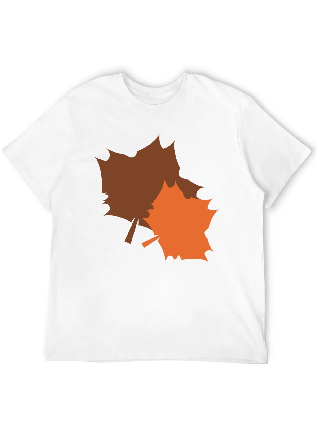 Fall Leaves Graphic Tee - Stylish Autumn Shirt