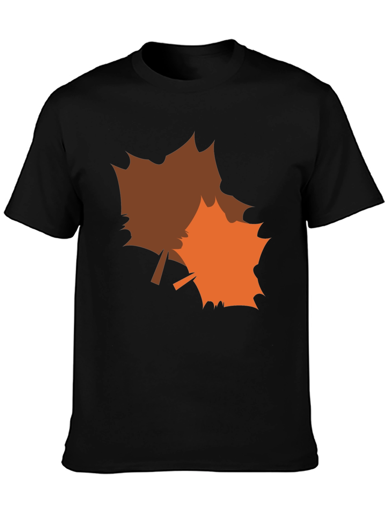 Fall Leaves Graphic Tee - Stylish Autumn Shirt