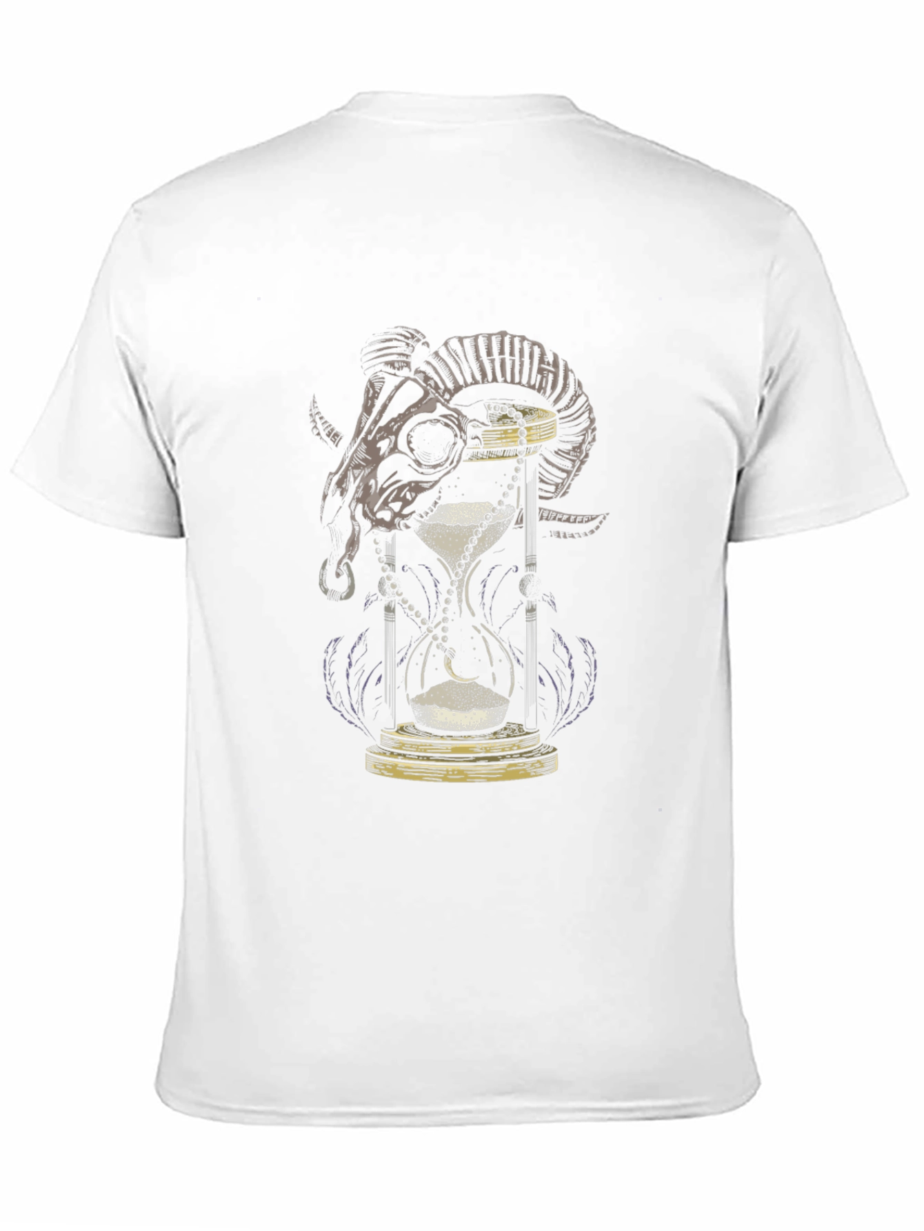 Skull & Hourglass Graphic Tee - Limited Edition