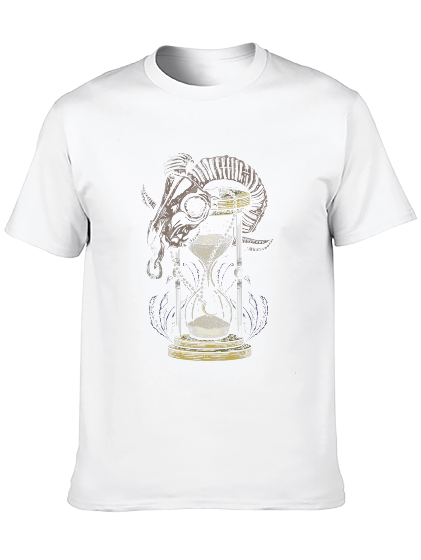 Skull & Hourglass Graphic Tee - Limited Edition