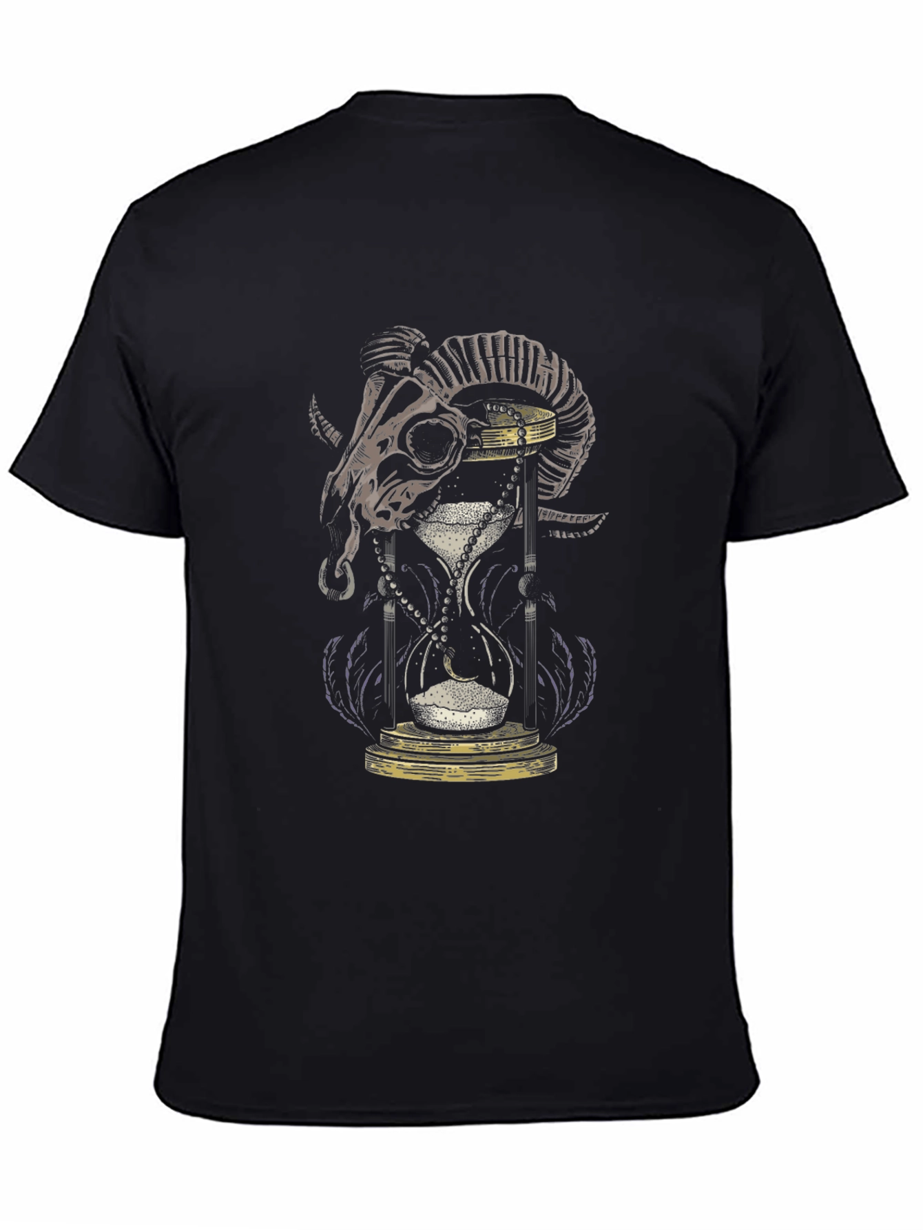 Skull & Hourglass Graphic Tee - Limited Edition
