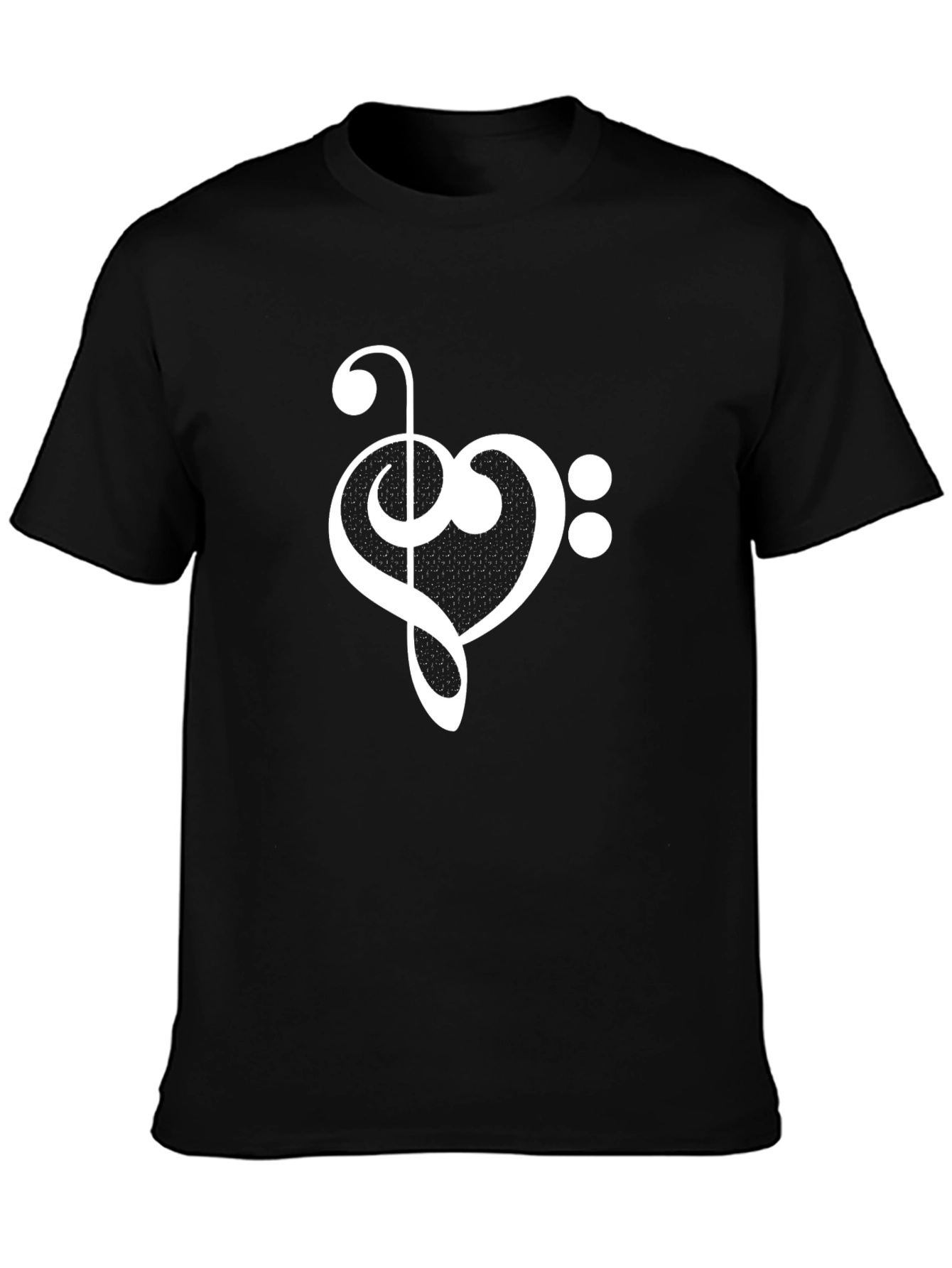 Musical Heart T-Shirt - Stylish & Unique Design
