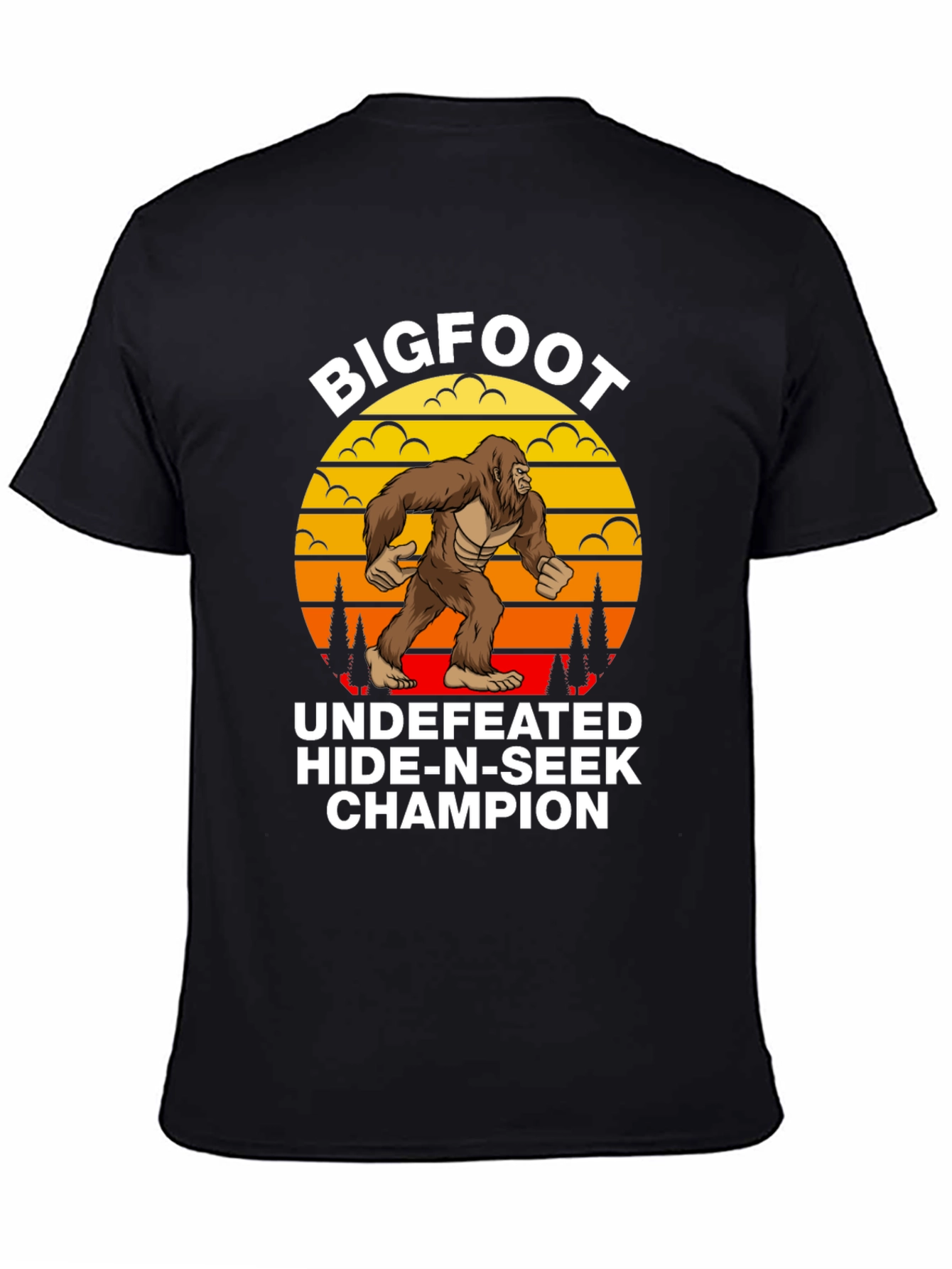 Bigfoot Hide-n-Seek Champion T-Shirt