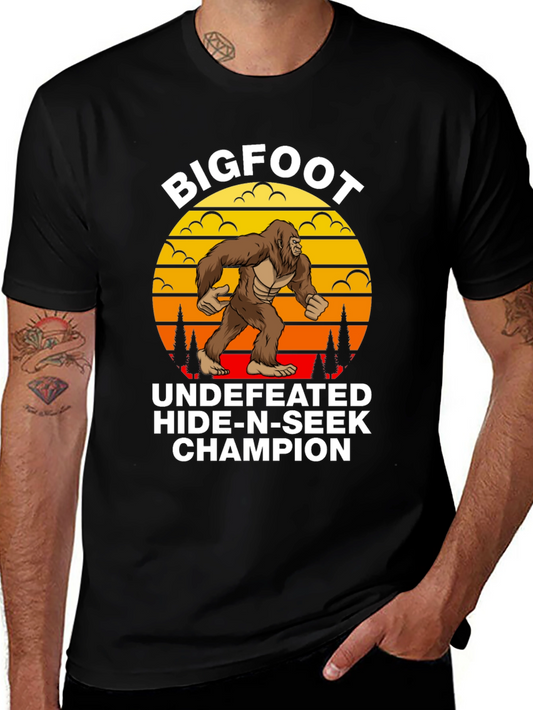 Bigfoot Hide-n-Seek Champion T-Shirt