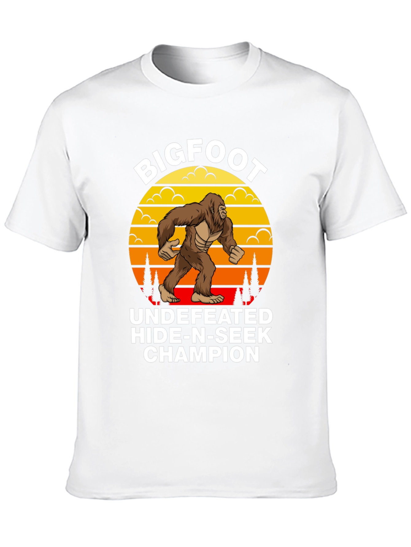 Bigfoot Hide-n-Seek Champion T-Shirt