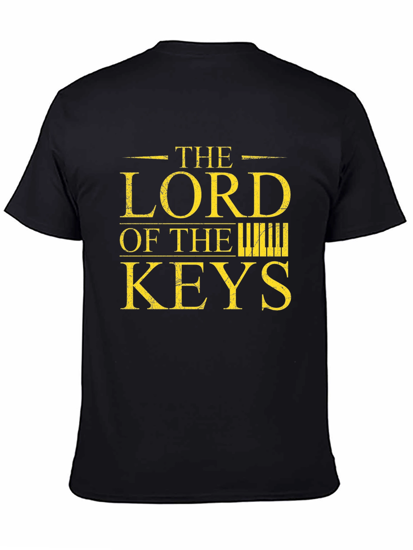 The Lord of the Keys Black Graphic T-Shirt