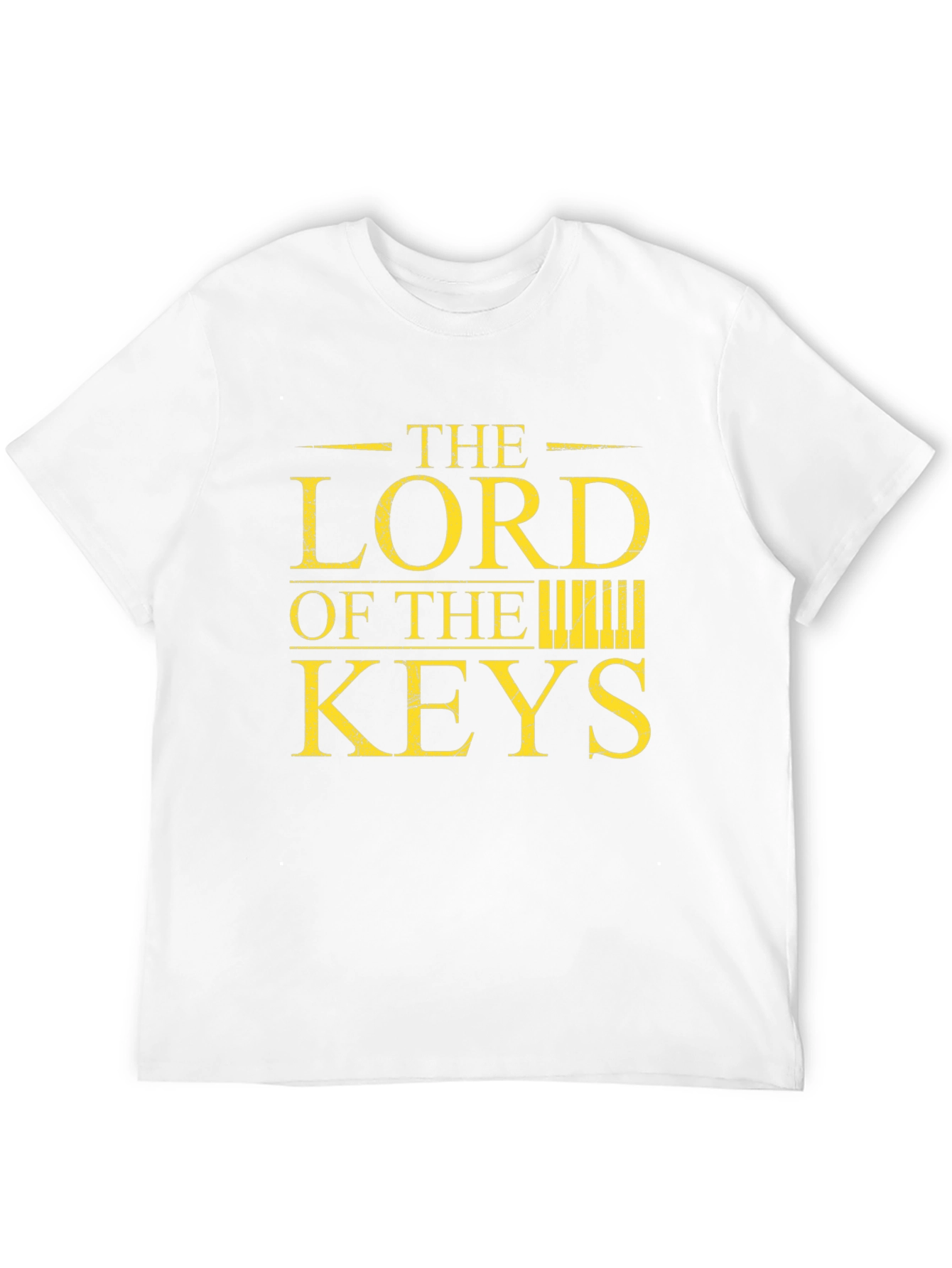 The Lord of the Keys Black Graphic T-Shirt