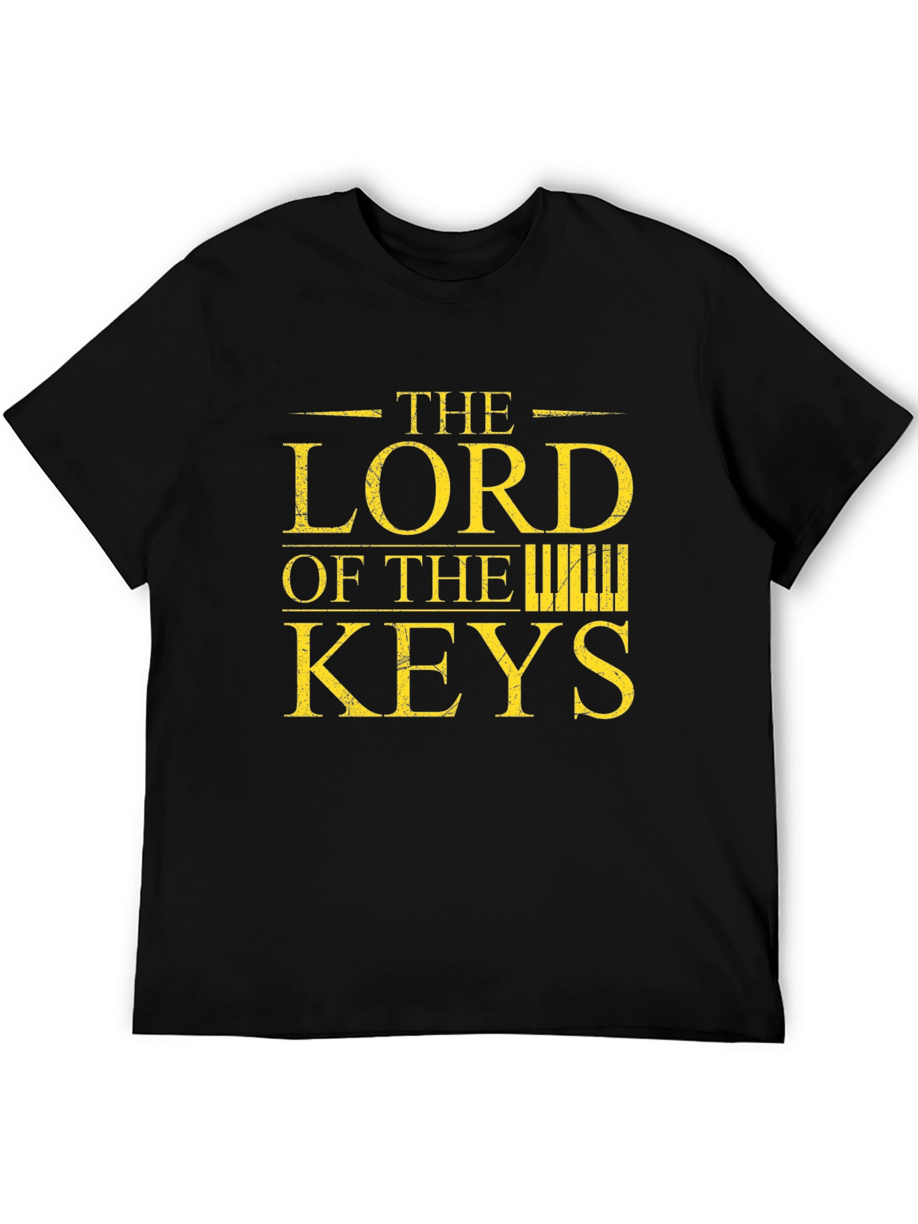 The Lord of the Keys Black Graphic T-Shirt
