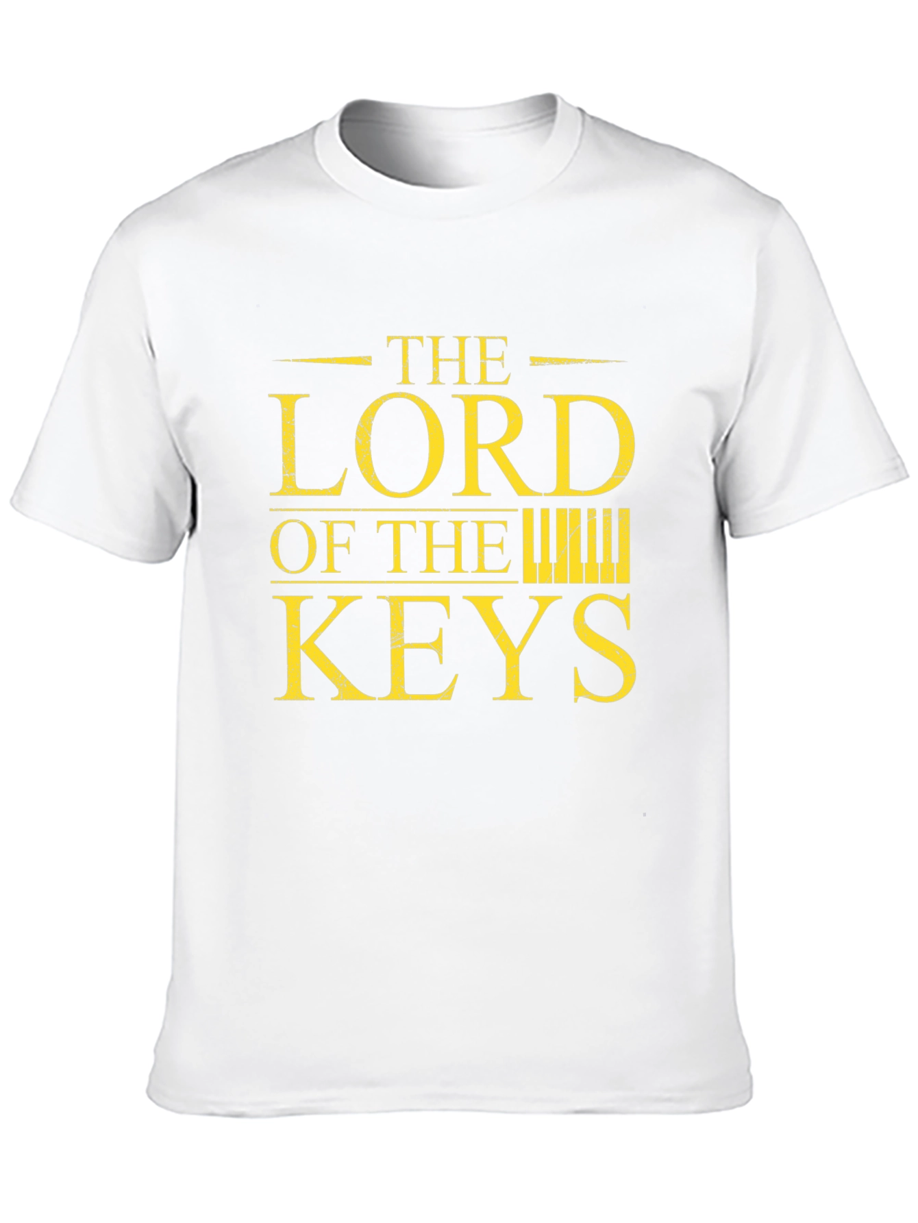 The Lord of the Keys Black Graphic T-Shirt