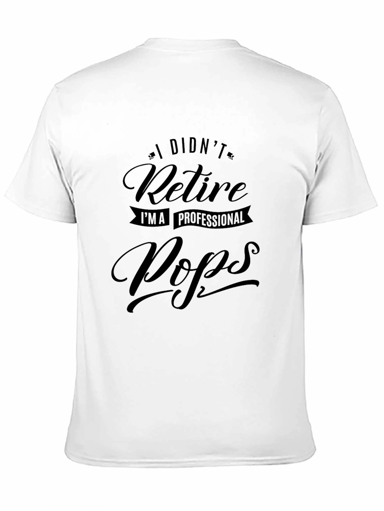 Professional Pops Graphic Tee - Black