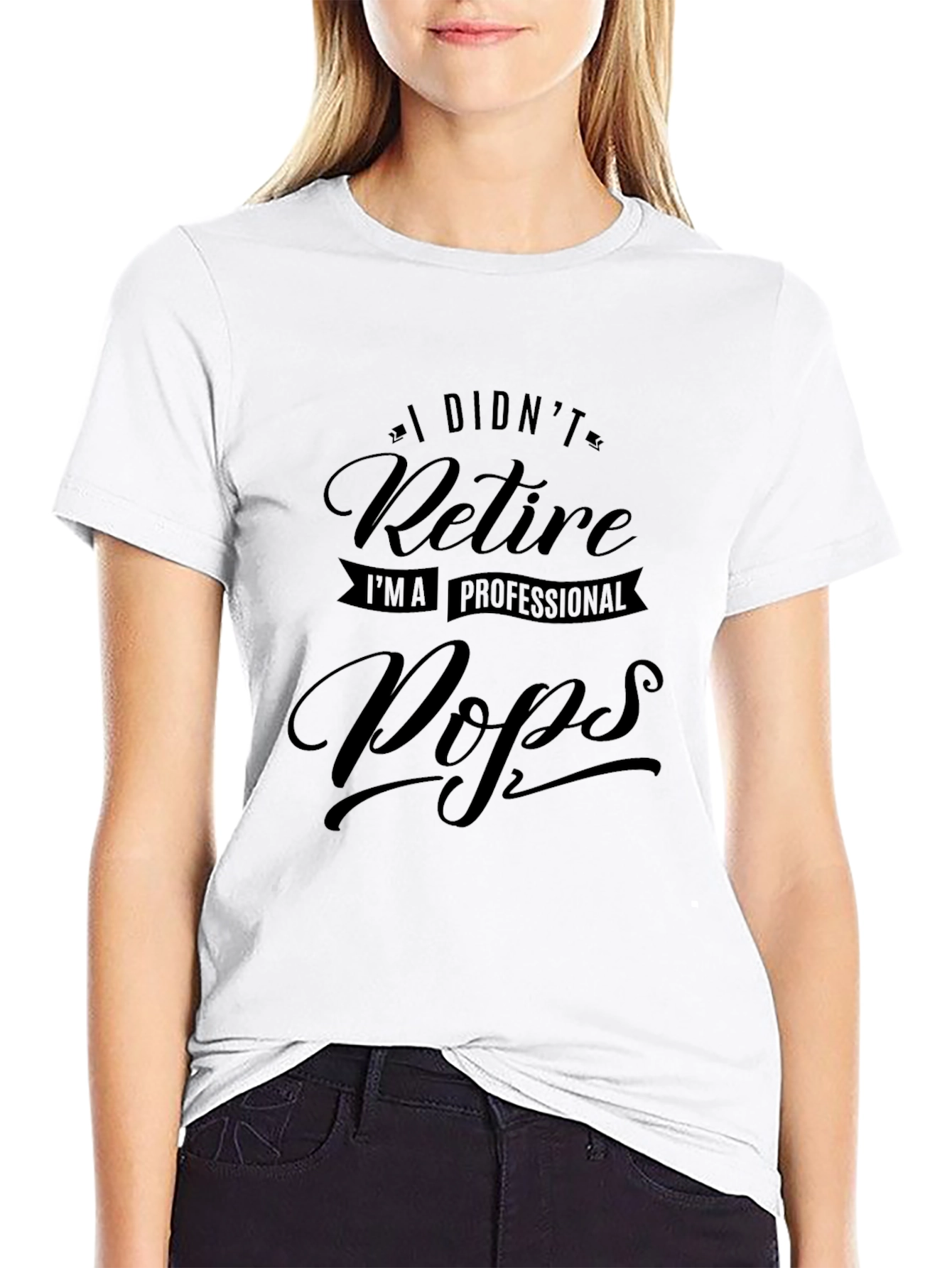 Professional Pops Graphic Tee - Black