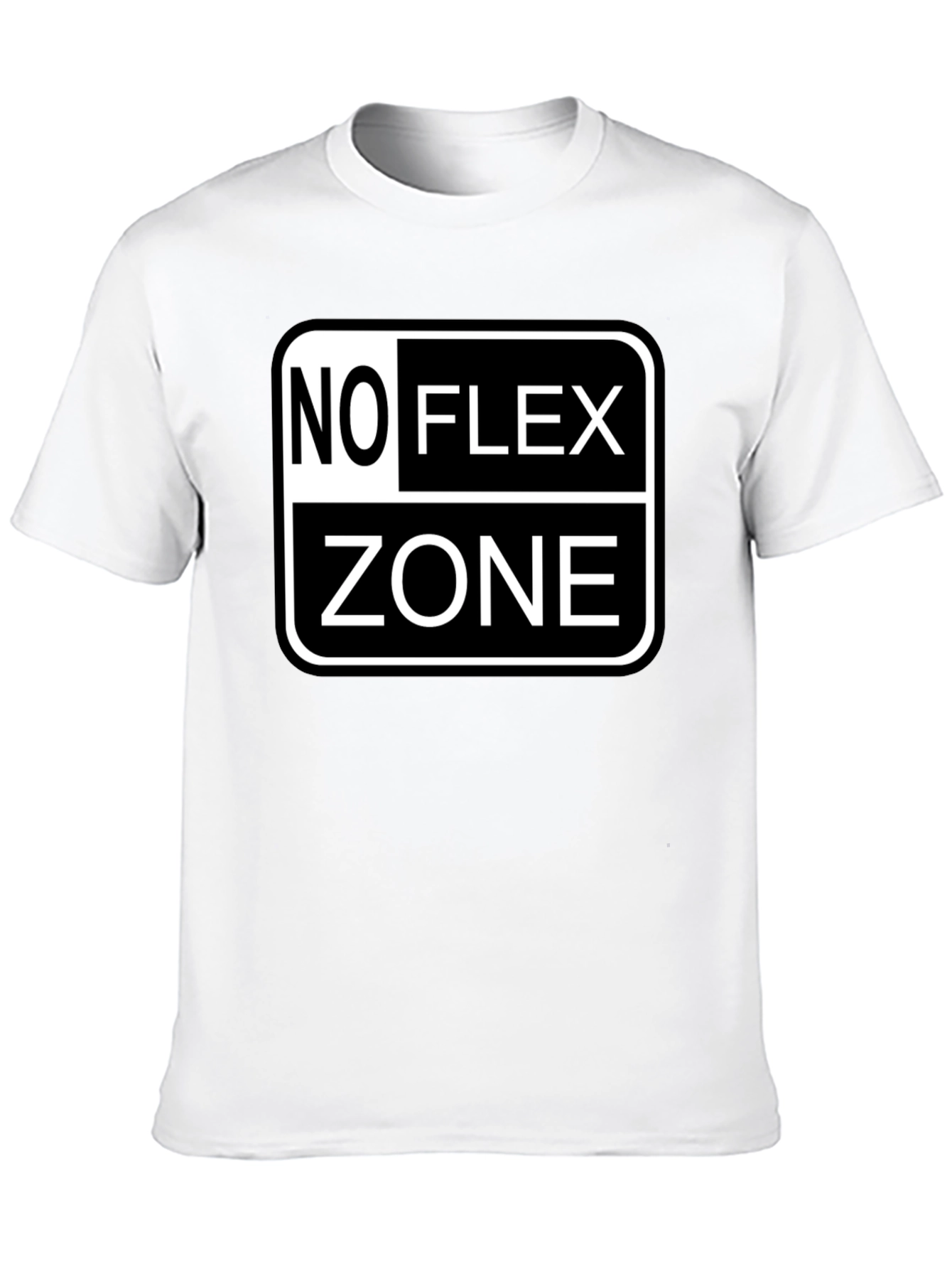 No Flex Zone Black T-Shirt
