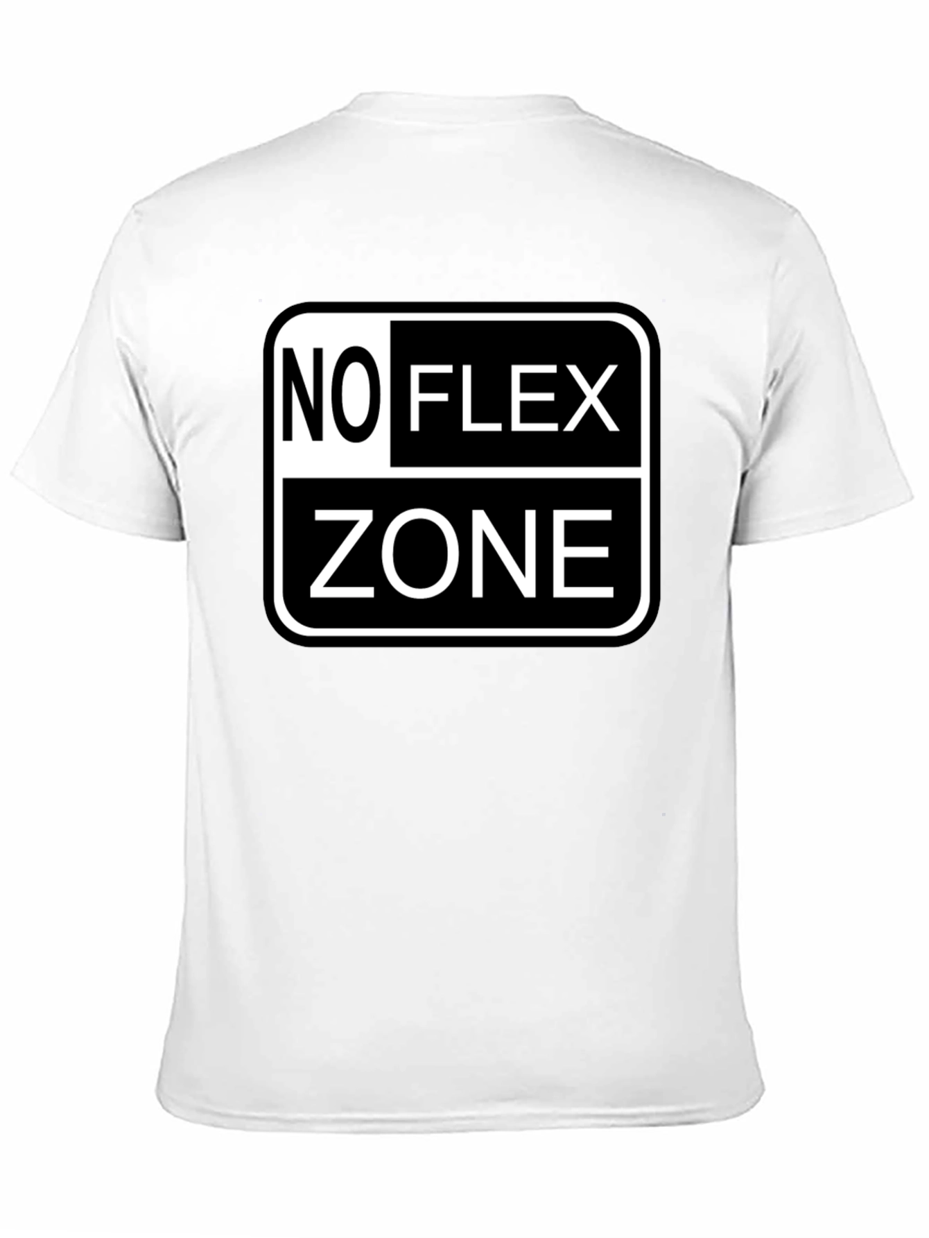 No Flex Zone Black T-Shirt
