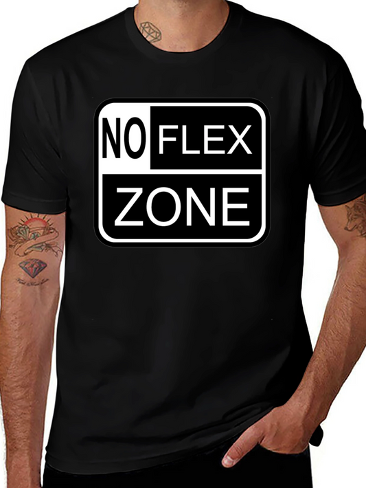 No Flex Zone Black T-Shirt