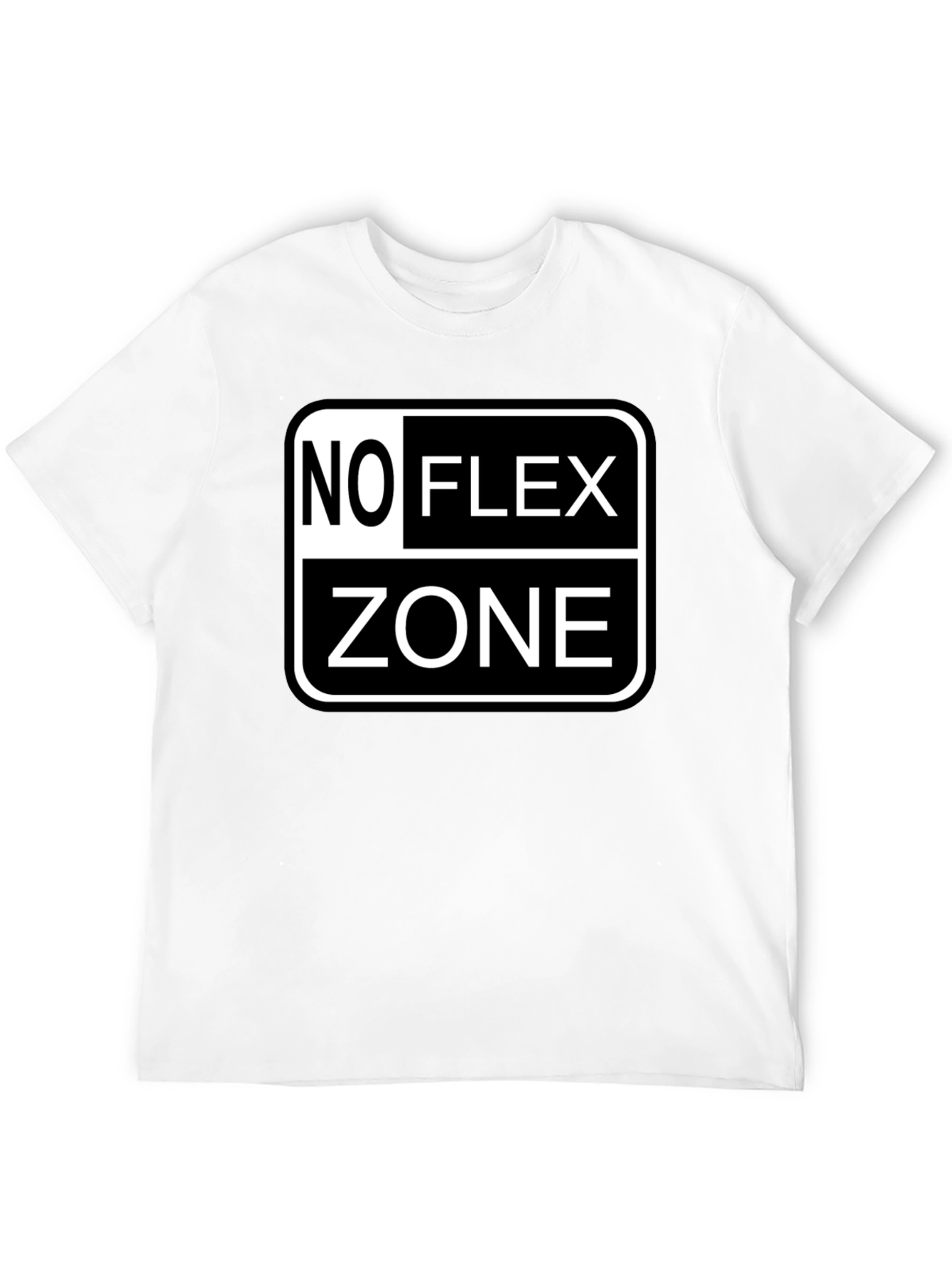 No Flex Zone Black T-Shirt