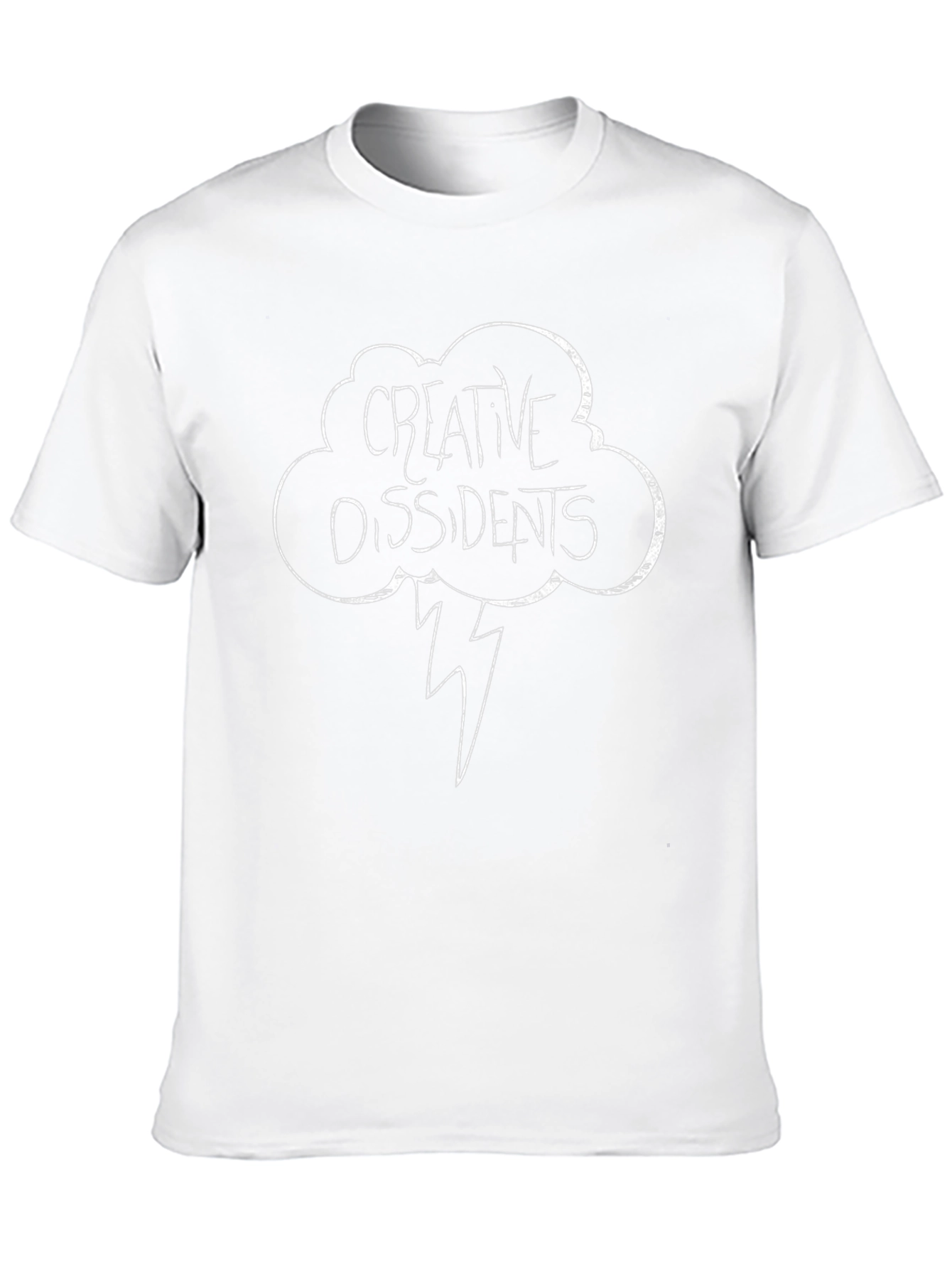 Creative Dissidents Graphic Tee - Black Cotton T-Shirt
