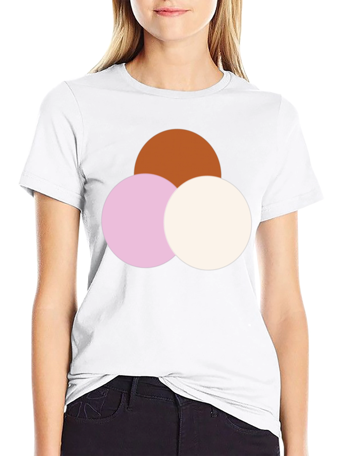 Geometric Circle T-Shirt - Modern Graphic Tee