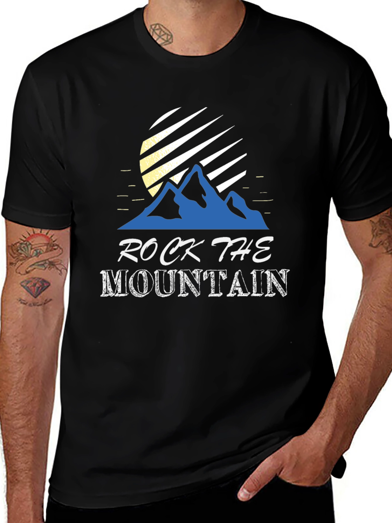 Rock The Mountain Graphic T-Shirt