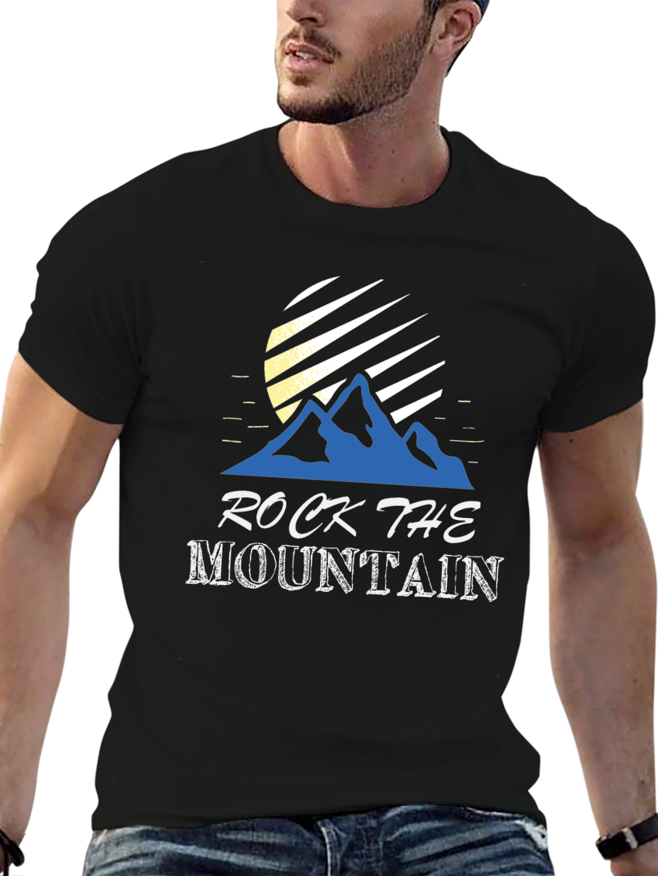 Rock The Mountain Graphic T-Shirt