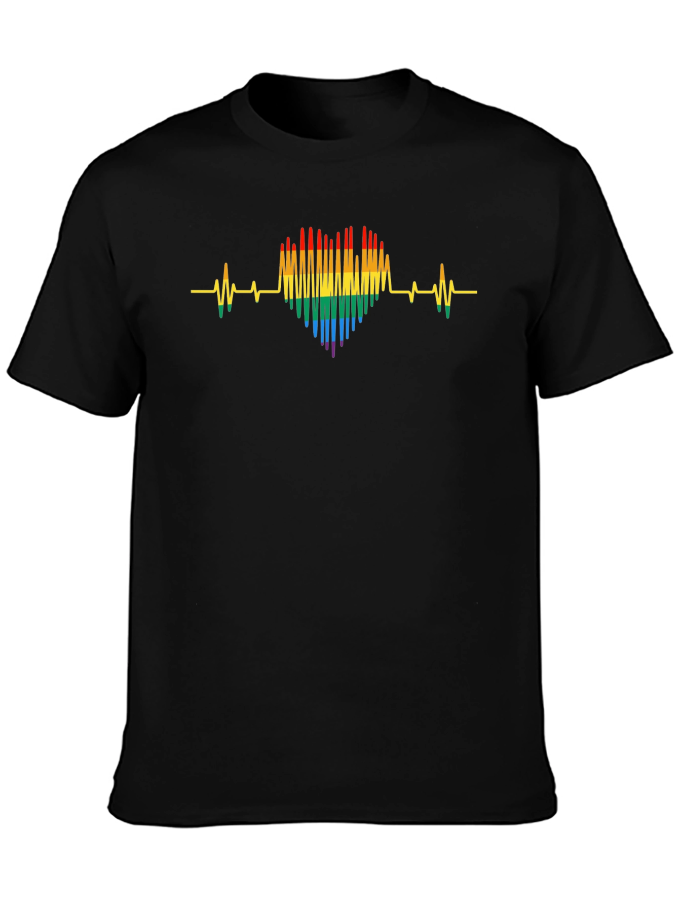 LGBT Heartbeat T-Shirt - Pride Month Apparel