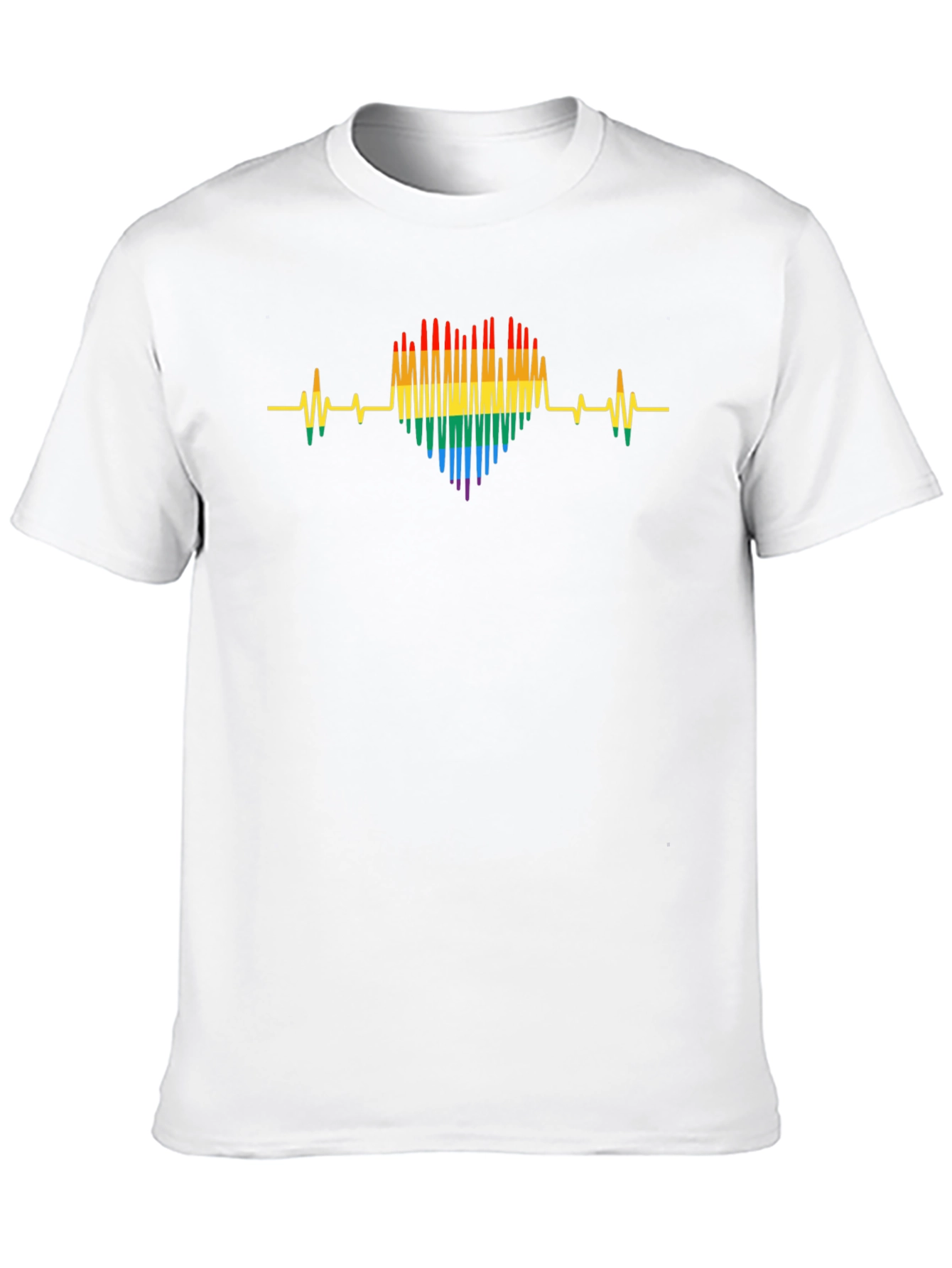 LGBT Heartbeat T-Shirt - Pride Month Apparel