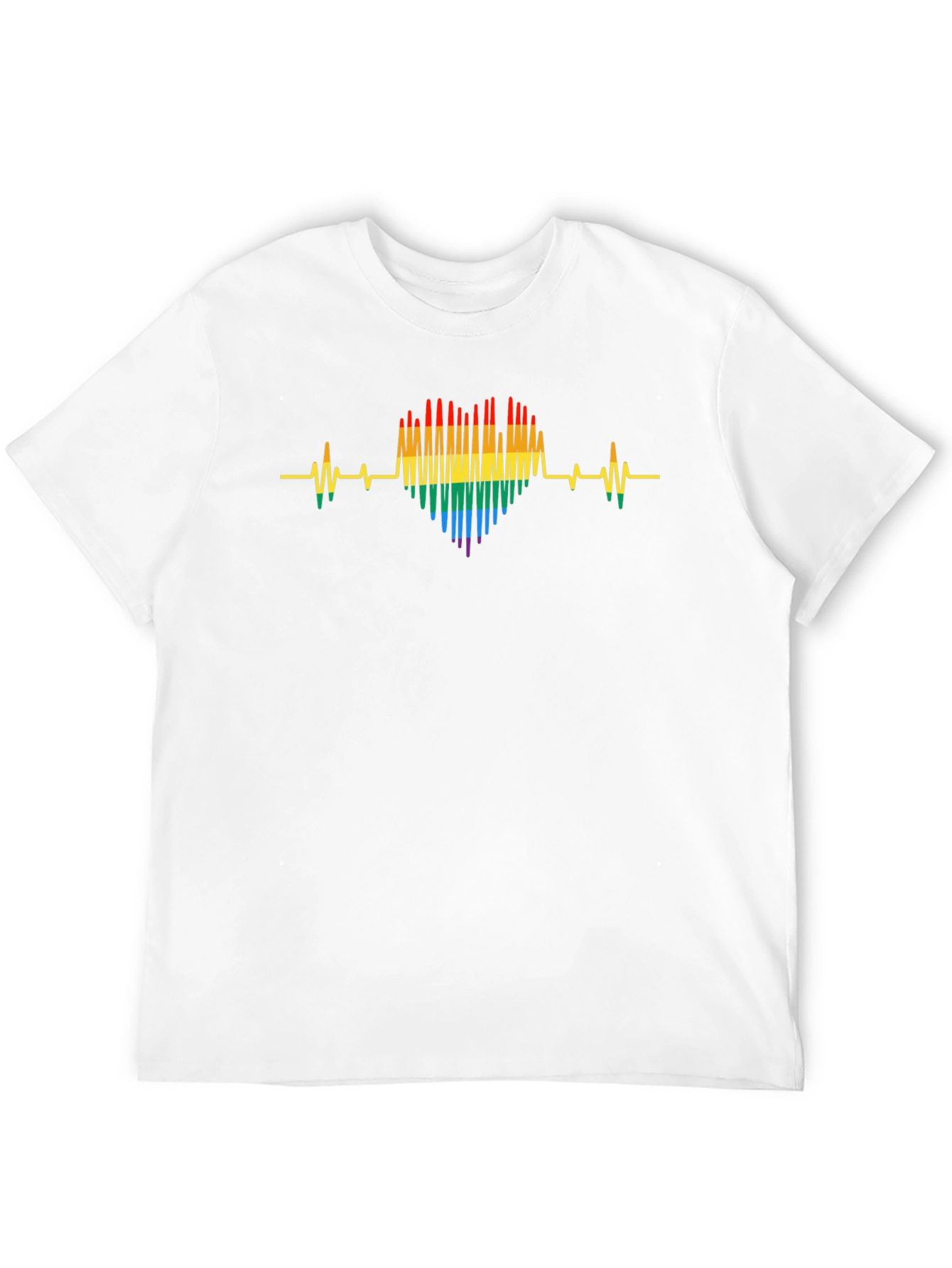 LGBT Heartbeat T-Shirt - Pride Month Apparel