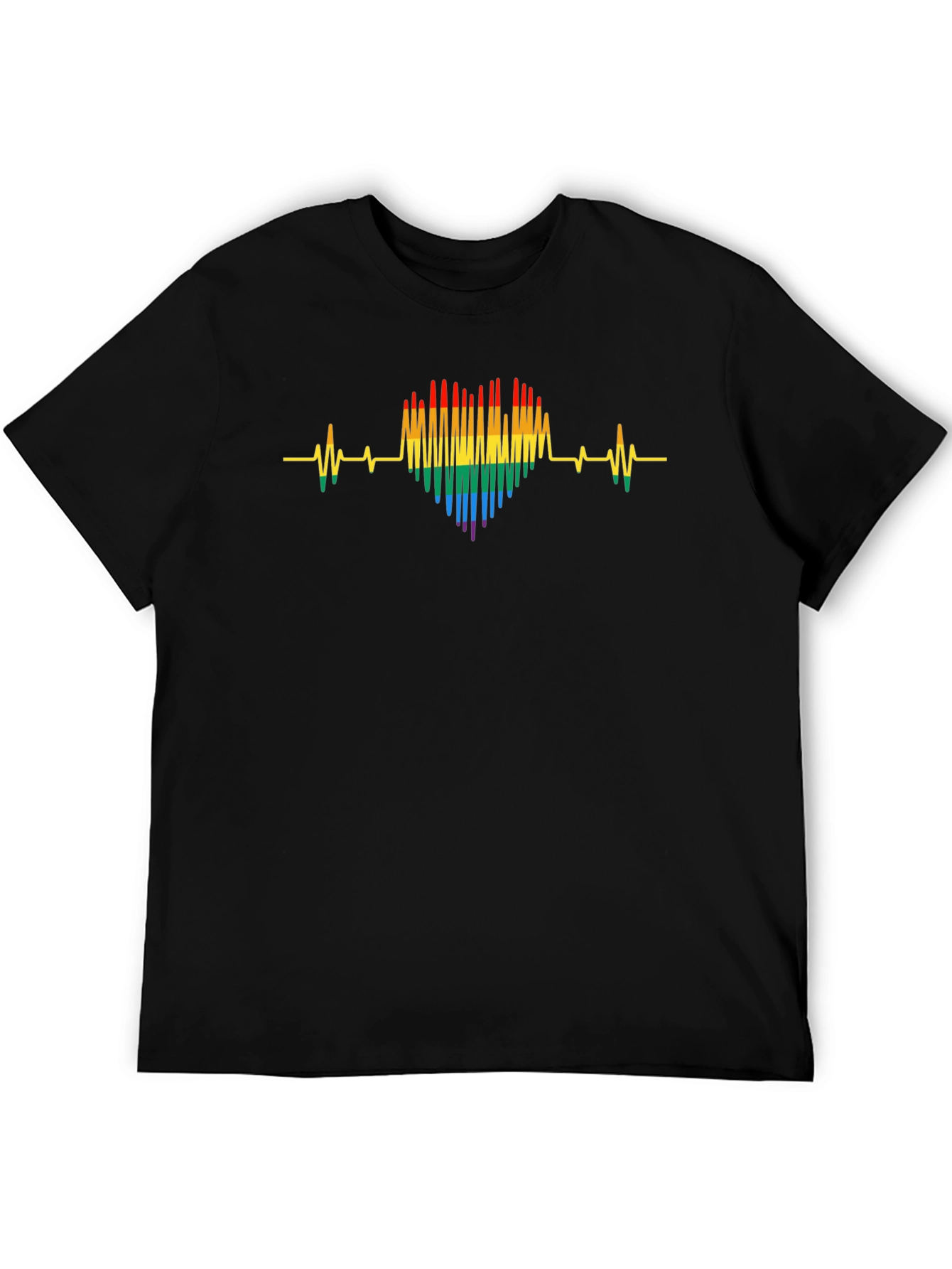 LGBT Heartbeat T-Shirt - Pride Month Apparel