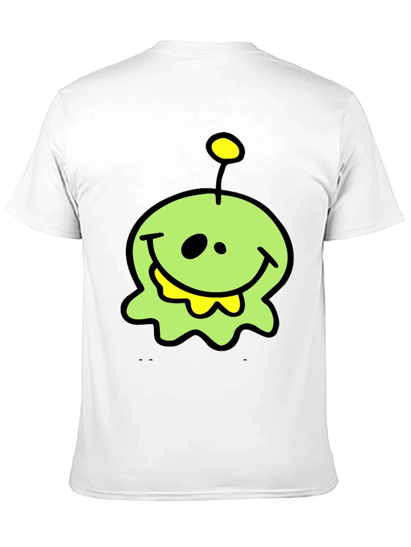 Funny Alien Graphic T-Shirt - Black Cotton Tee
