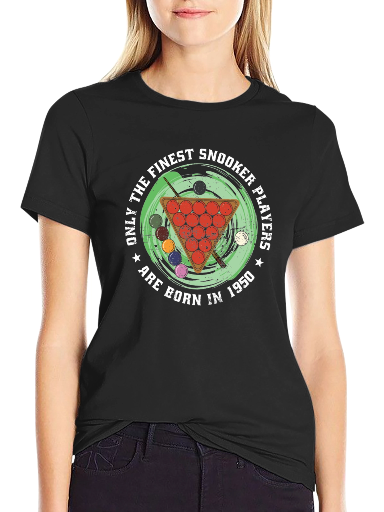 Finest Snooker Players T-Shirt - Born in 1950