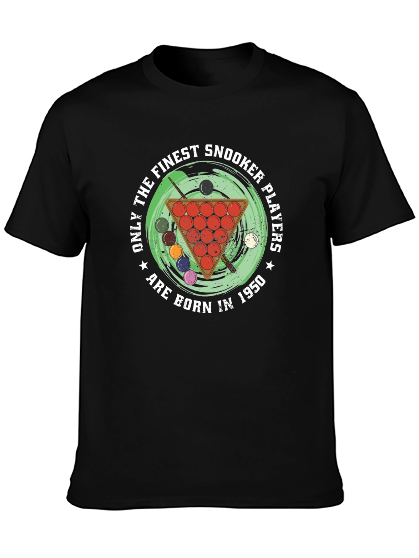 Finest Snooker Players T-Shirt - Born in 1950