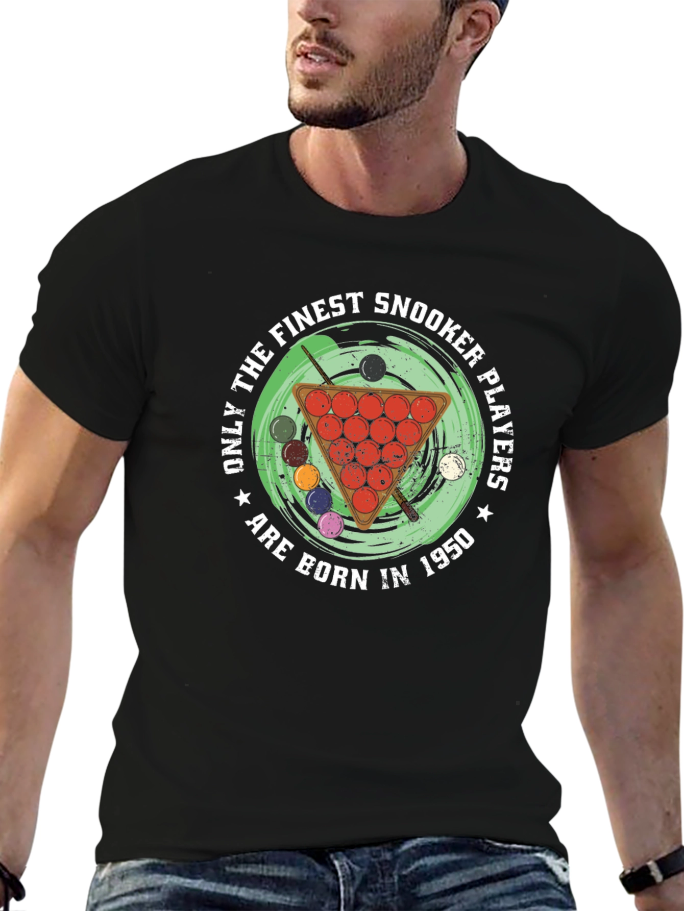 Finest Snooker Players T-Shirt - Born in 1950