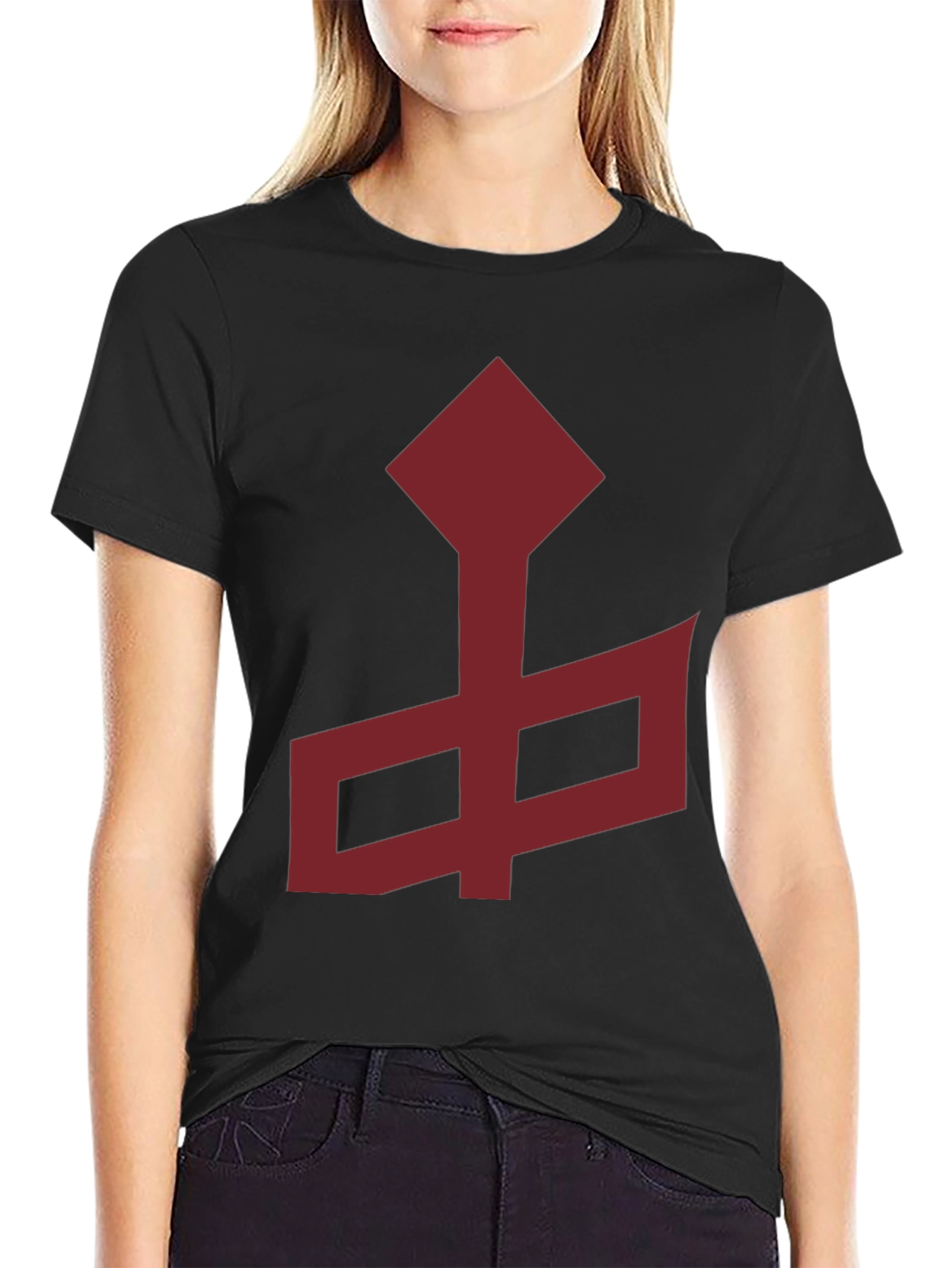 Geometric Graphic Tee - Stylish Casual Wear