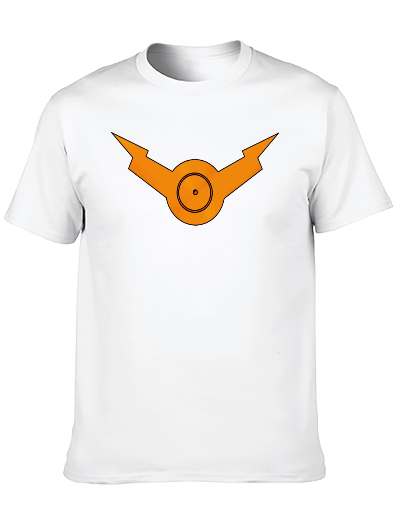 Geometric Symbol Black T-Shirt