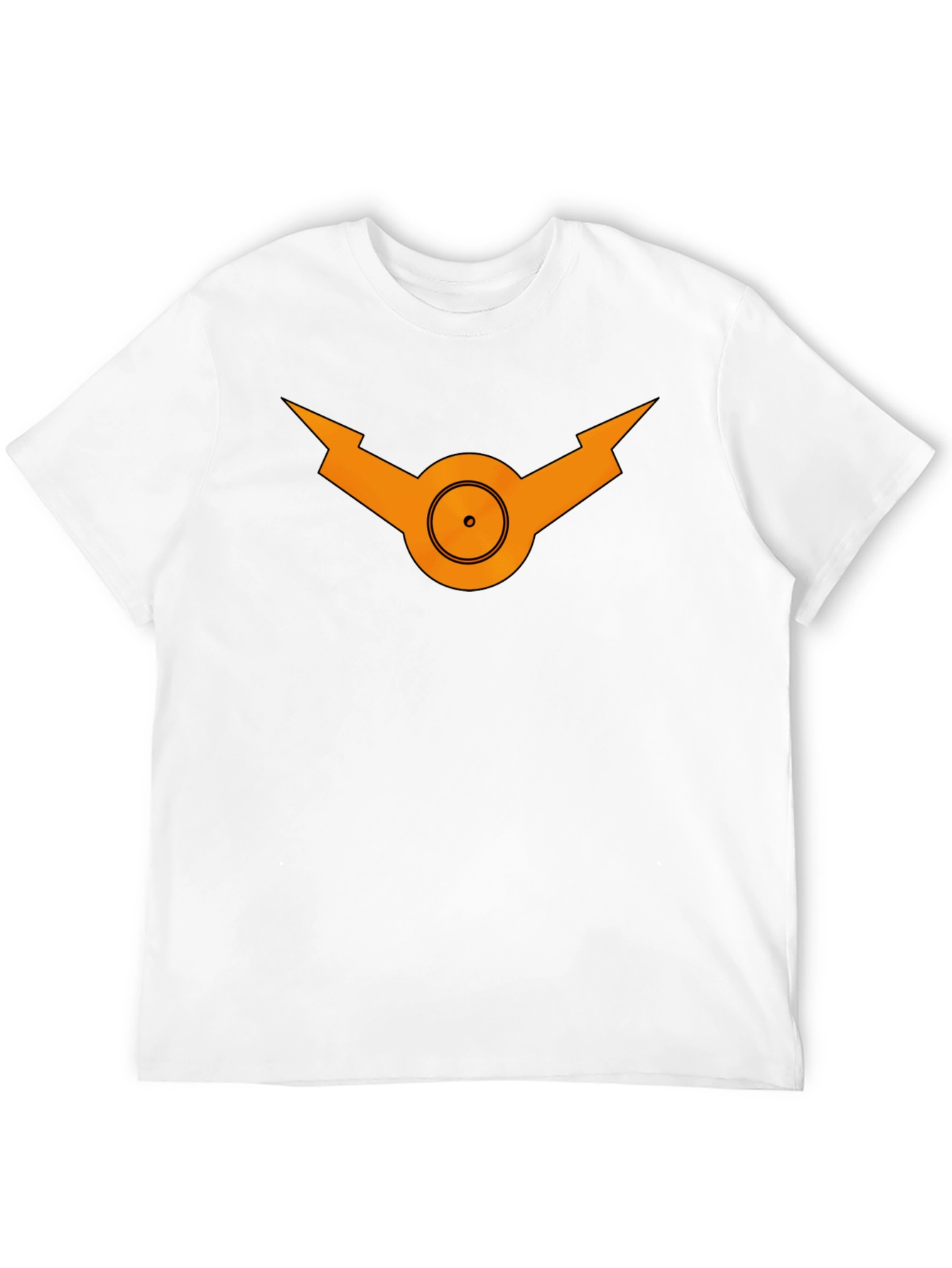 Geometric Symbol Black T-Shirt