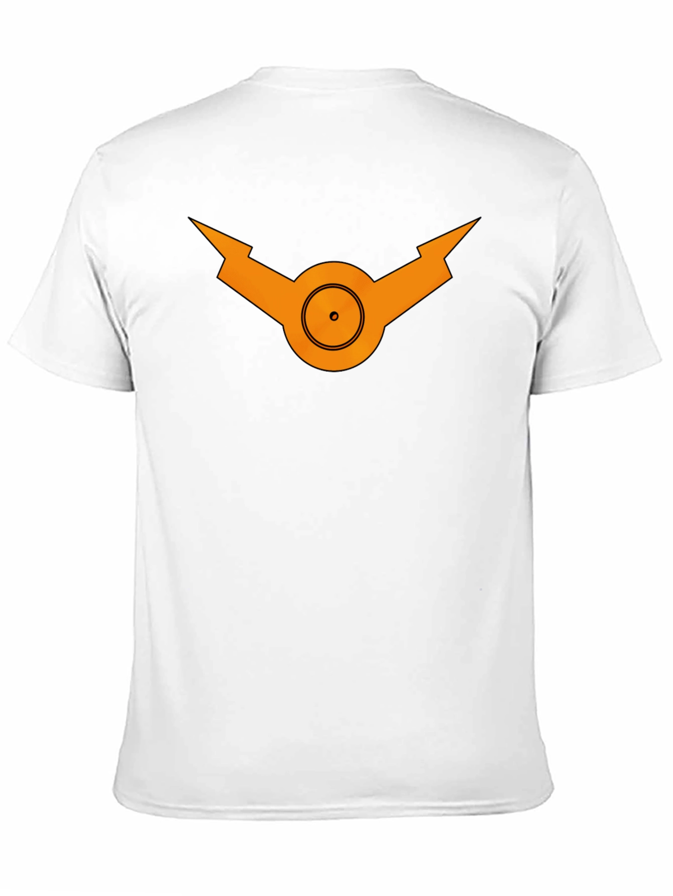 Geometric Symbol Black T-Shirt
