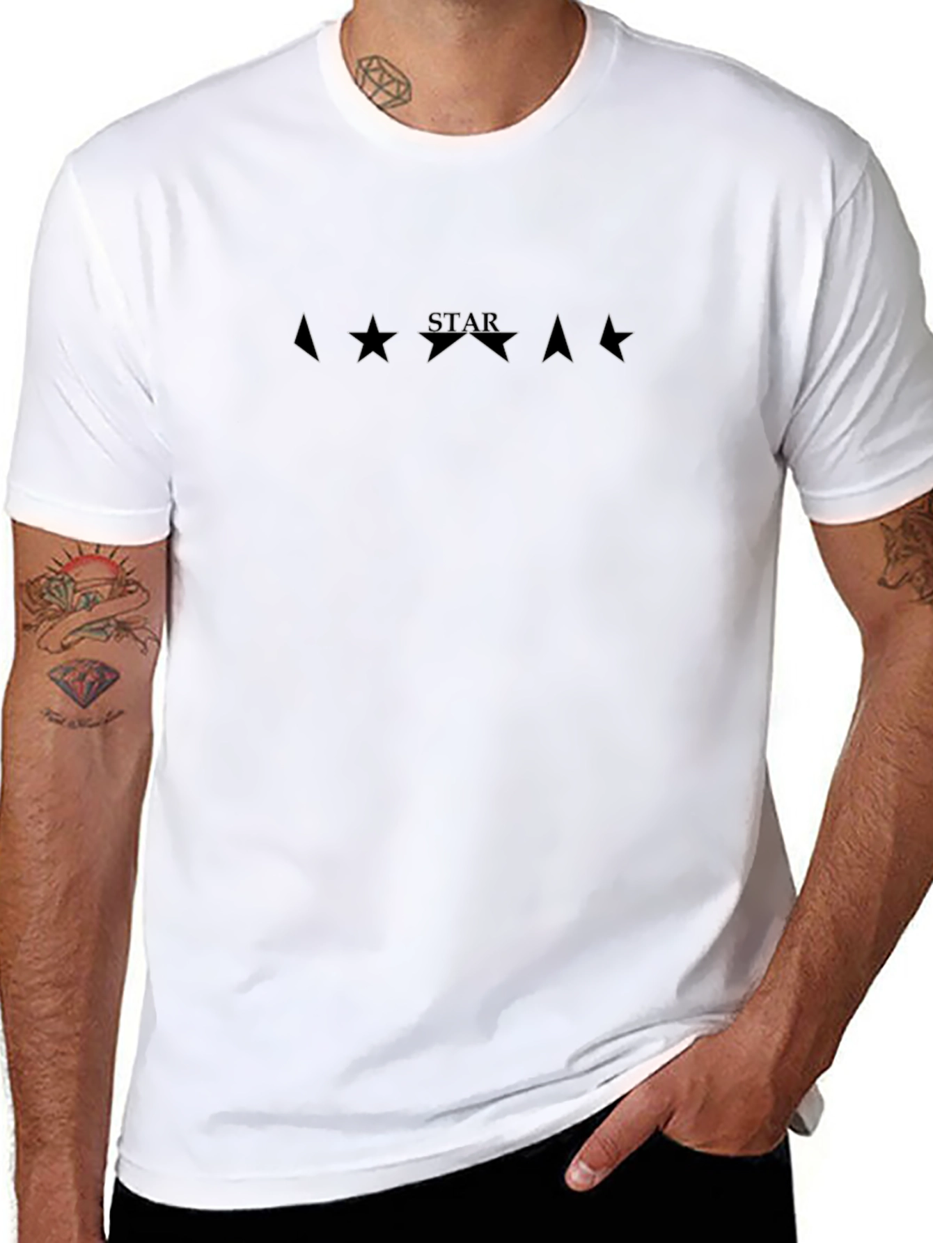 Black Star Symbol T-Shirt