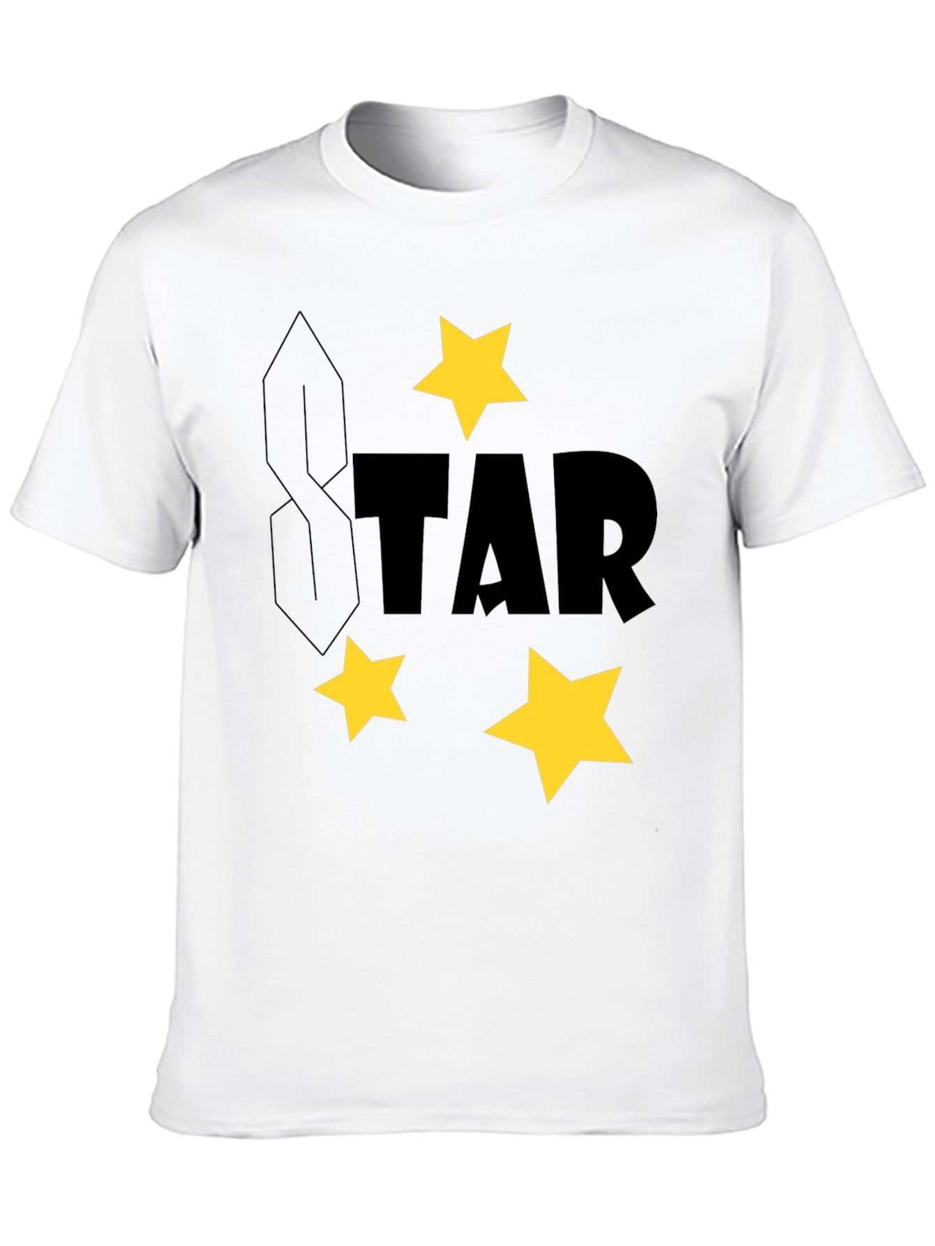 Star Graphic Black T-Shirt