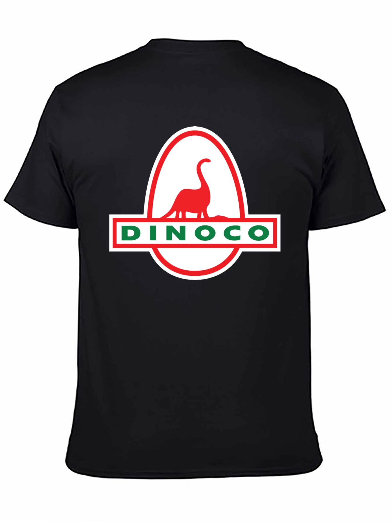 DINOCO T-Shirt - Black Classic Dinosaur Design