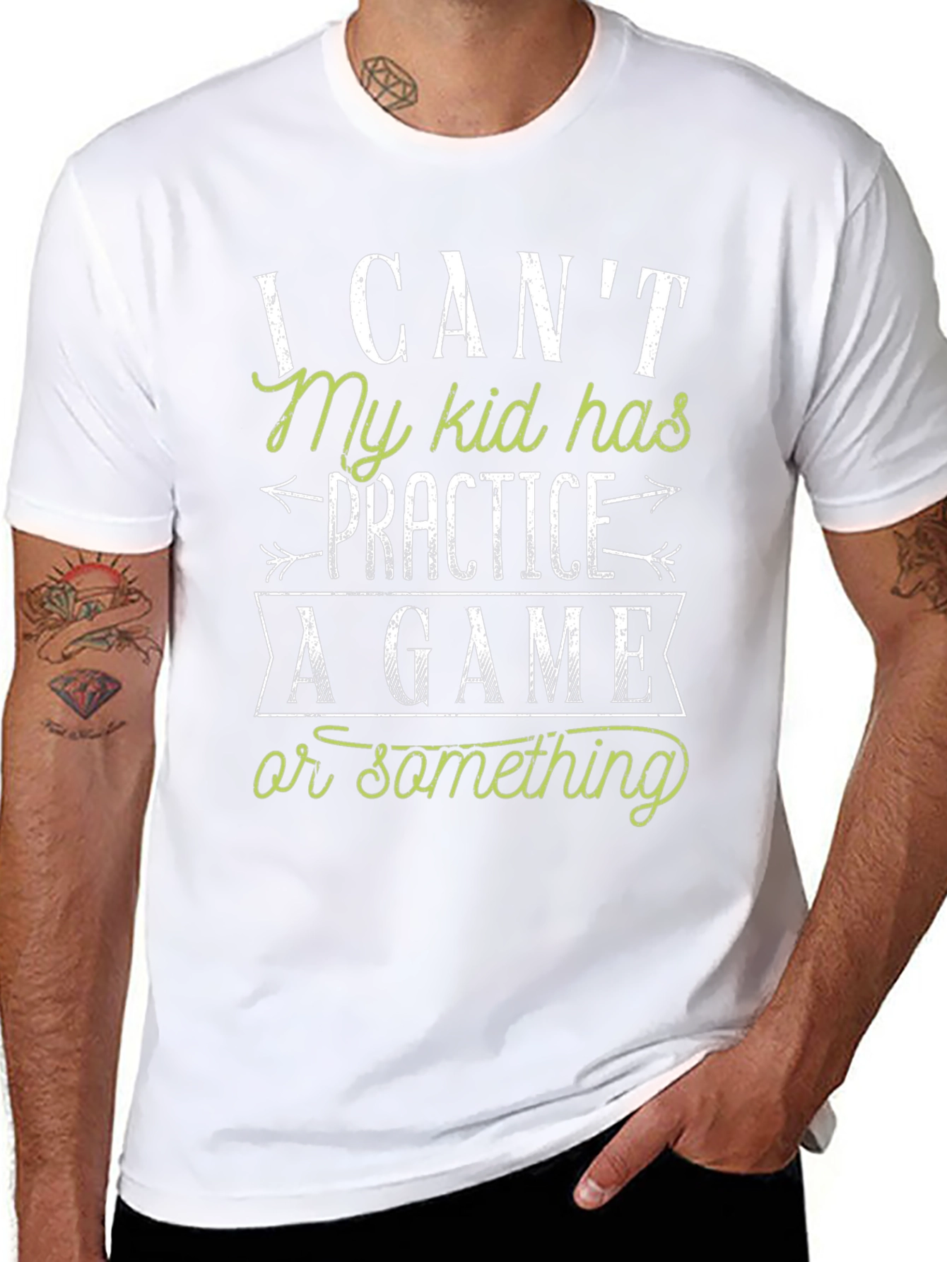Funny Dad T-Shirt: My Kid Has Practice