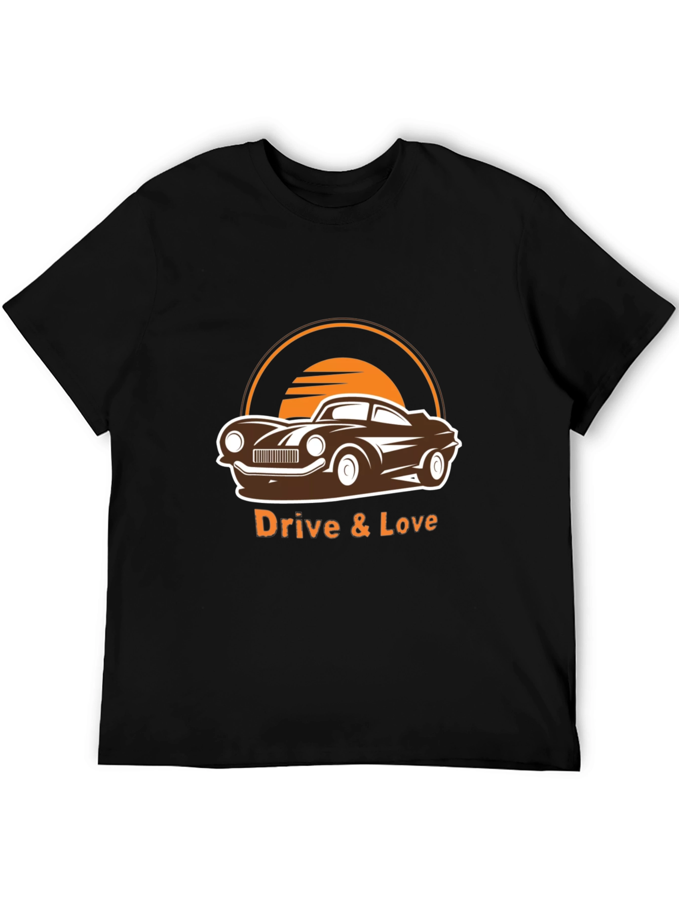 Drive & Love Car Graphic Tee