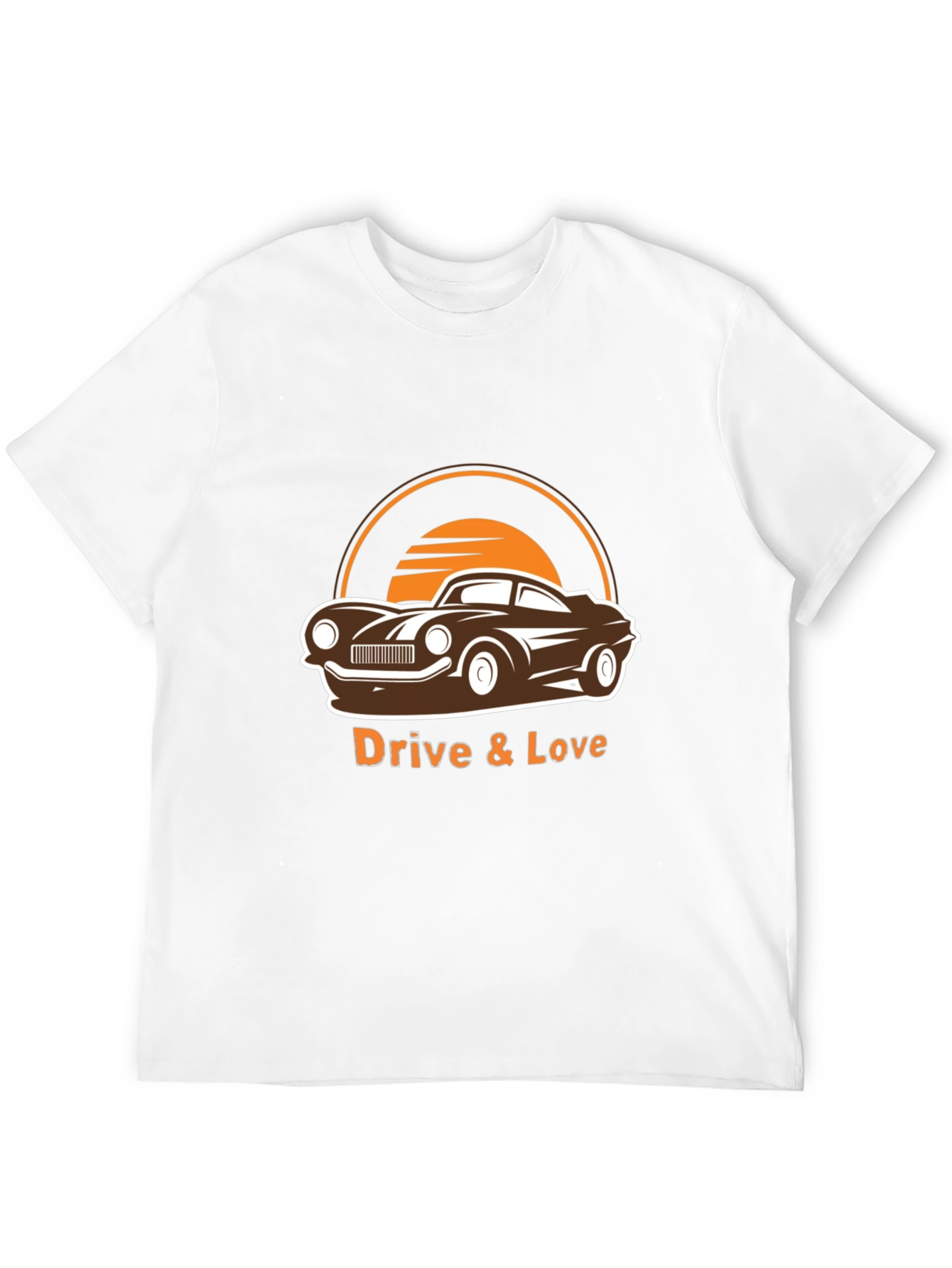 Drive & Love Car Graphic Tee