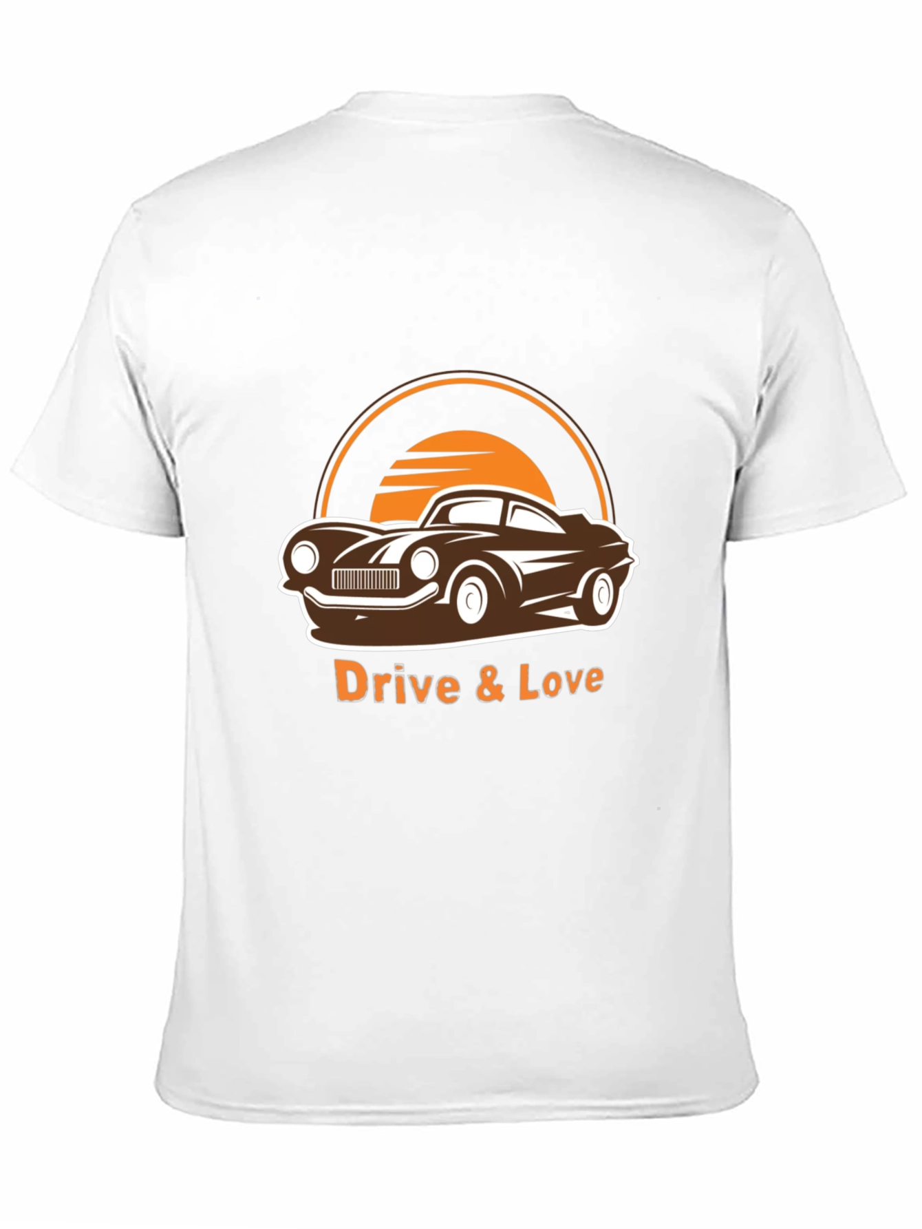 Drive & Love Car Graphic Tee