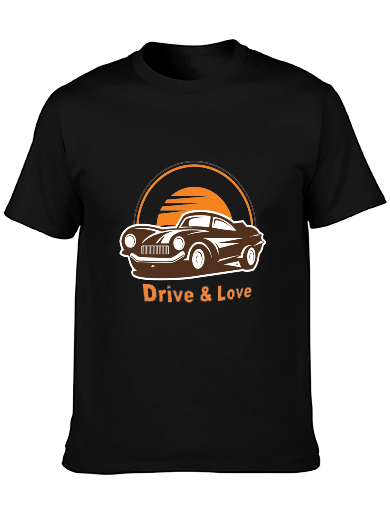 Drive & Love Car Graphic Tee