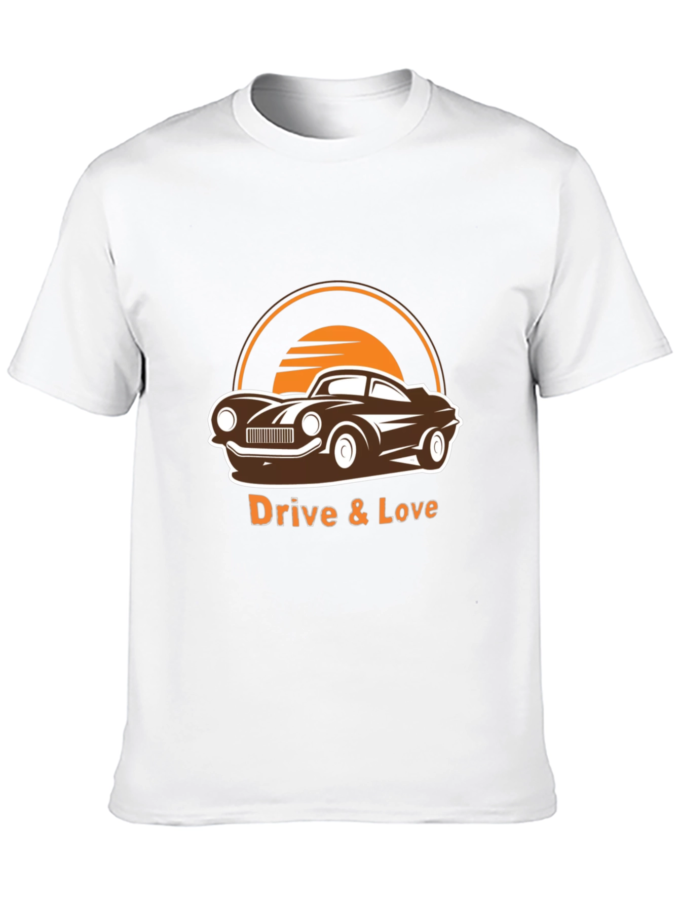 Drive & Love Car Graphic Tee