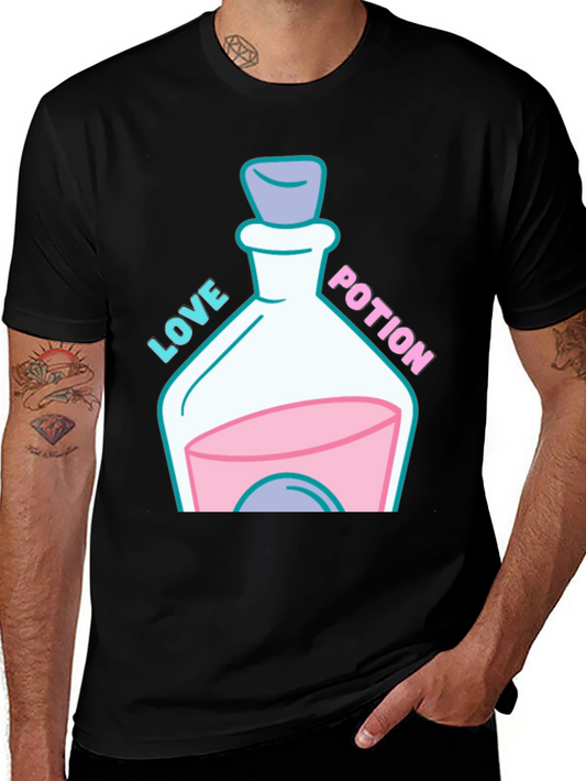 Love Potion Graphic T-Shirt - Quirky & Fun Design