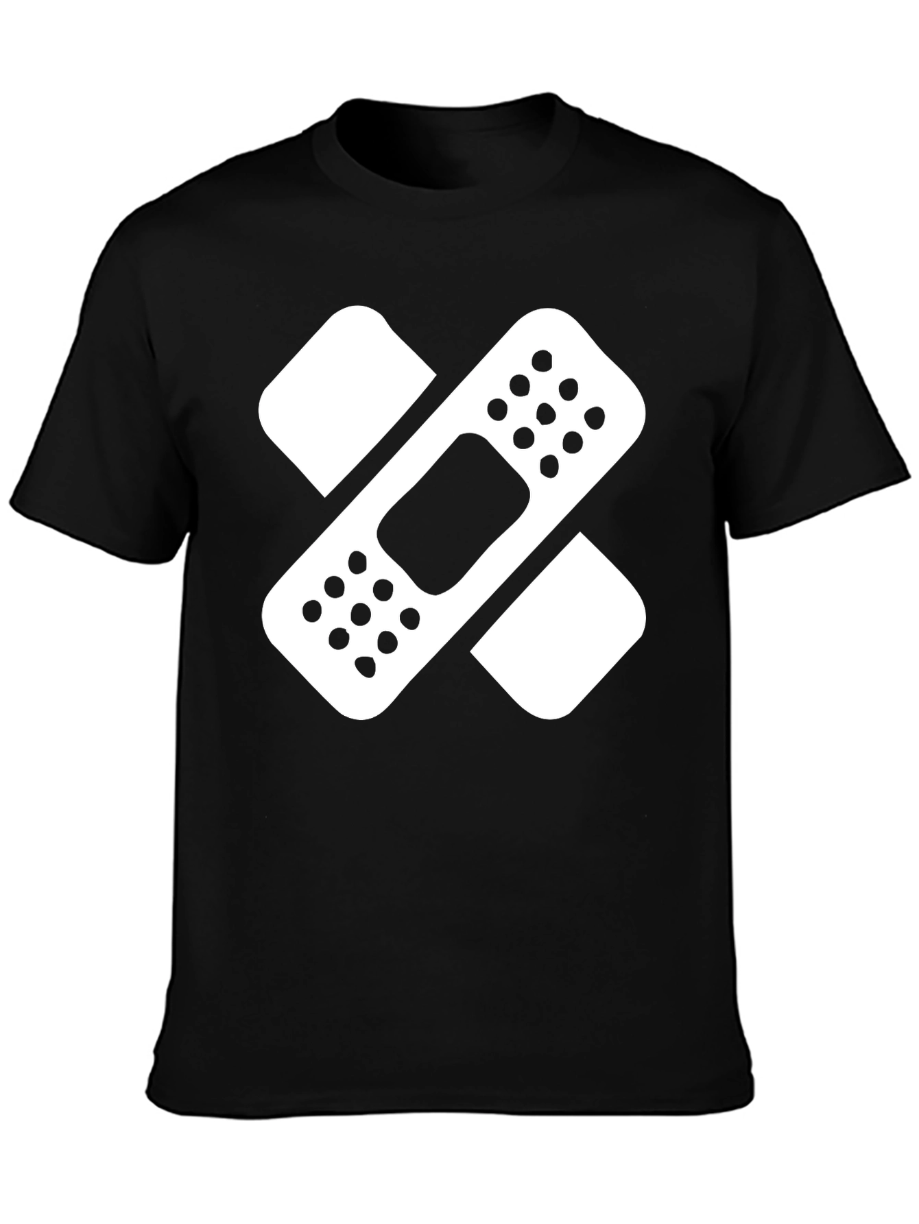 Bandage Graphic Tee - Funny First Aid Shirt
