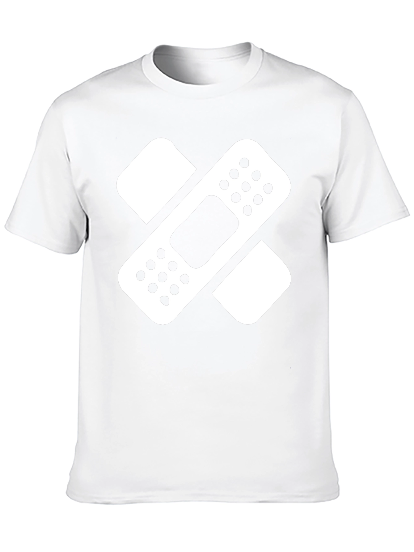 Bandage Graphic Tee - Funny First Aid Shirt