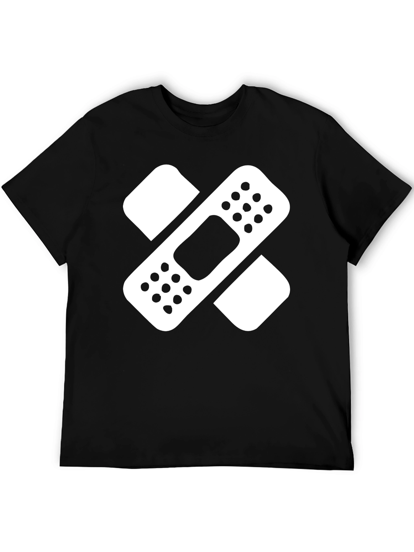 Bandage Graphic Tee - Funny First Aid Shirt